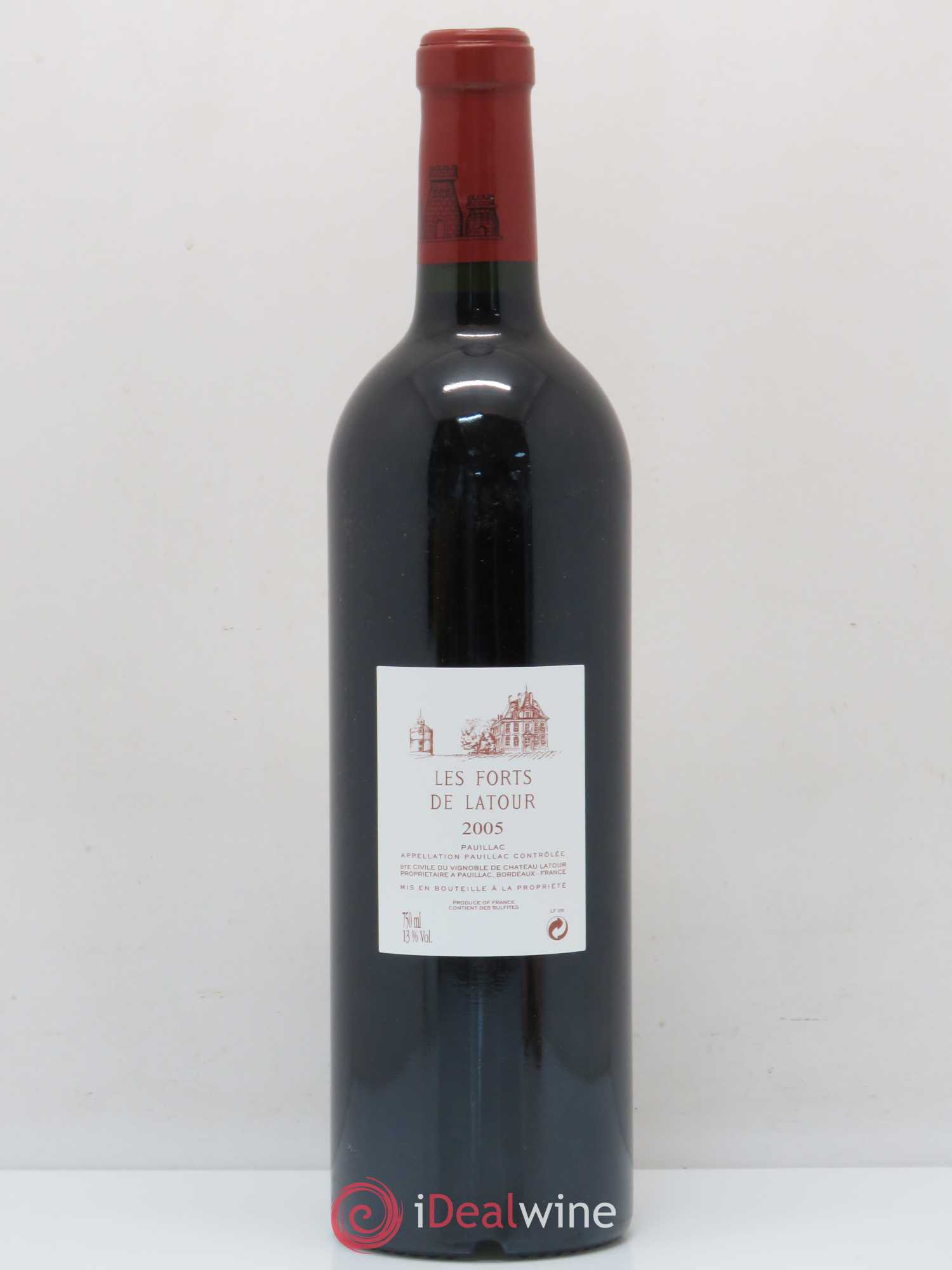 Les Forts de Latour Second Vin 2005 - Lot de 1 bouteille - 1