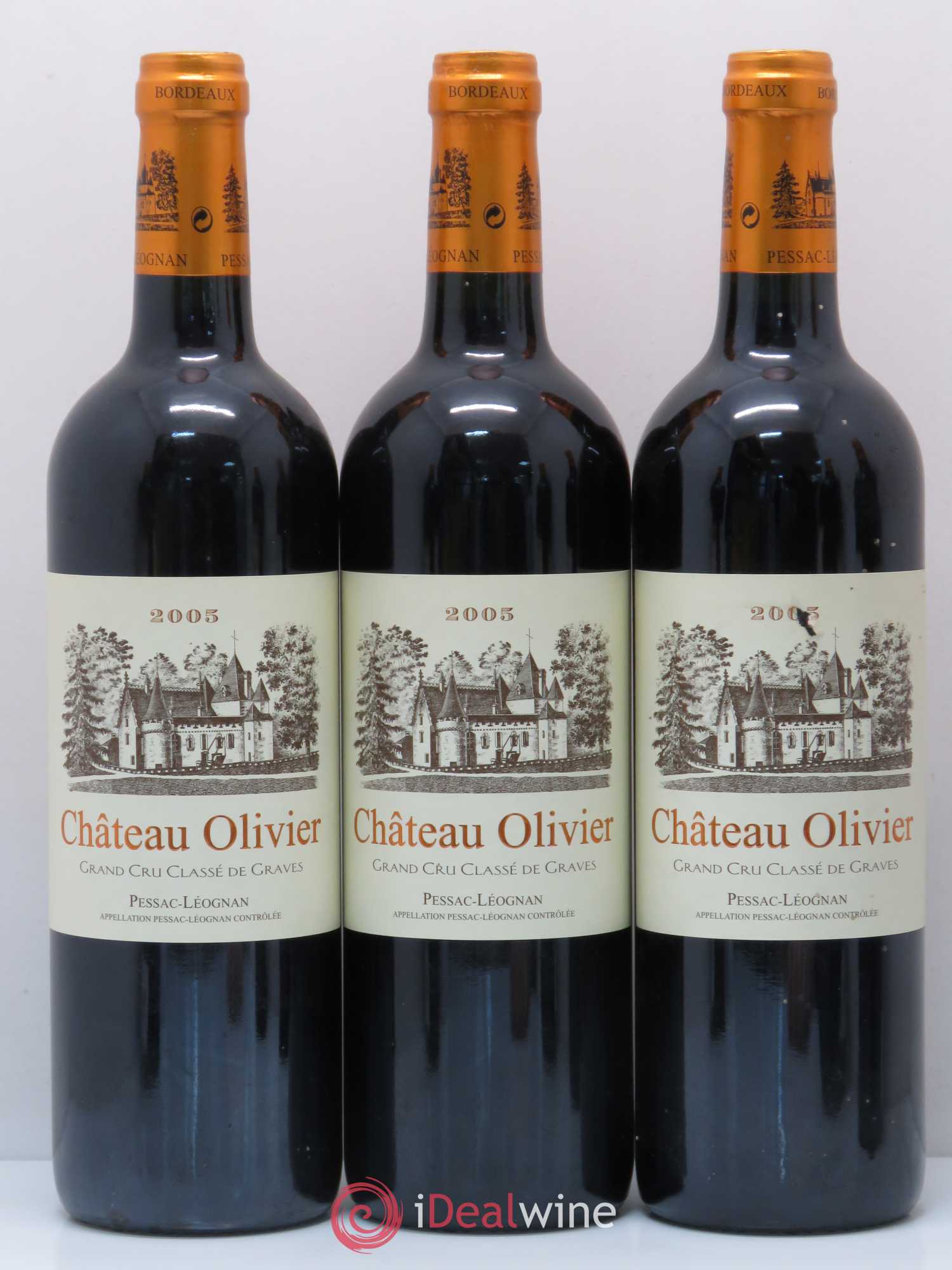 Château Olivier Cru Classé de Graves 2005 - Lot de 6 bouteilles - 2