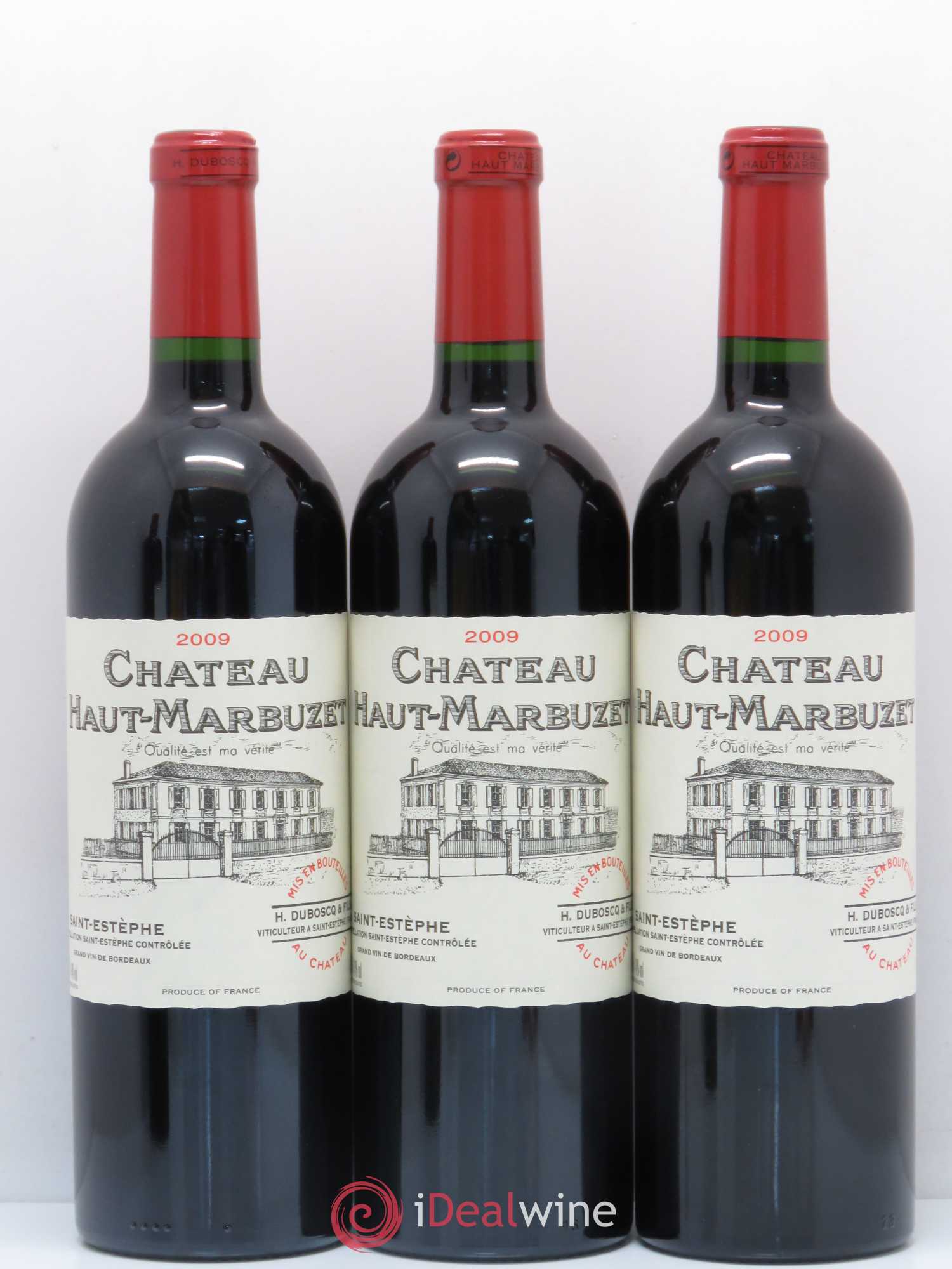 Château Haut Marbuzet 2009 - Lot de 12 bouteilles - 2