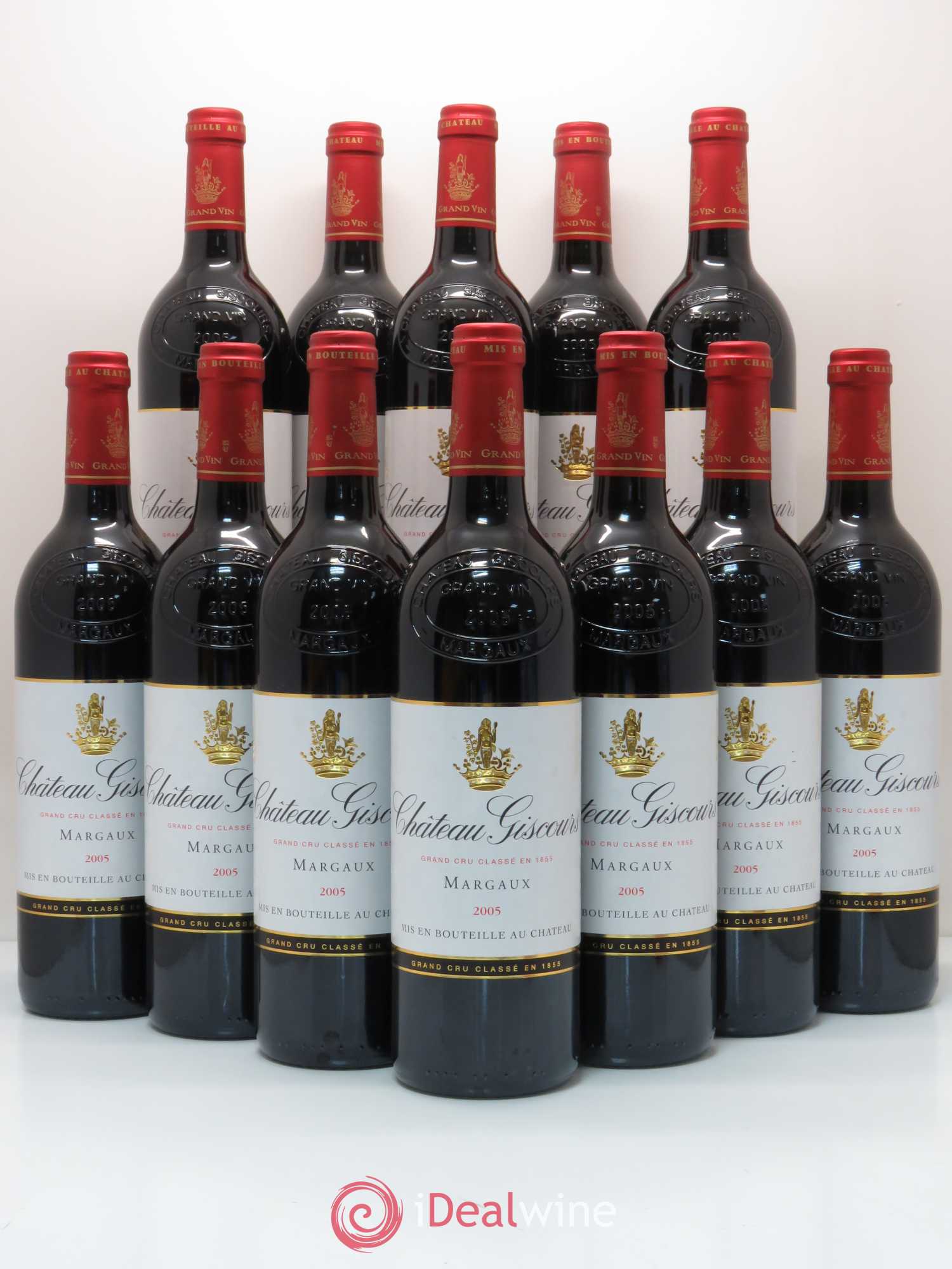 Château Giscours 3ème Grand Cru Classé 2005 - Lot de 12 bouteilles - 0