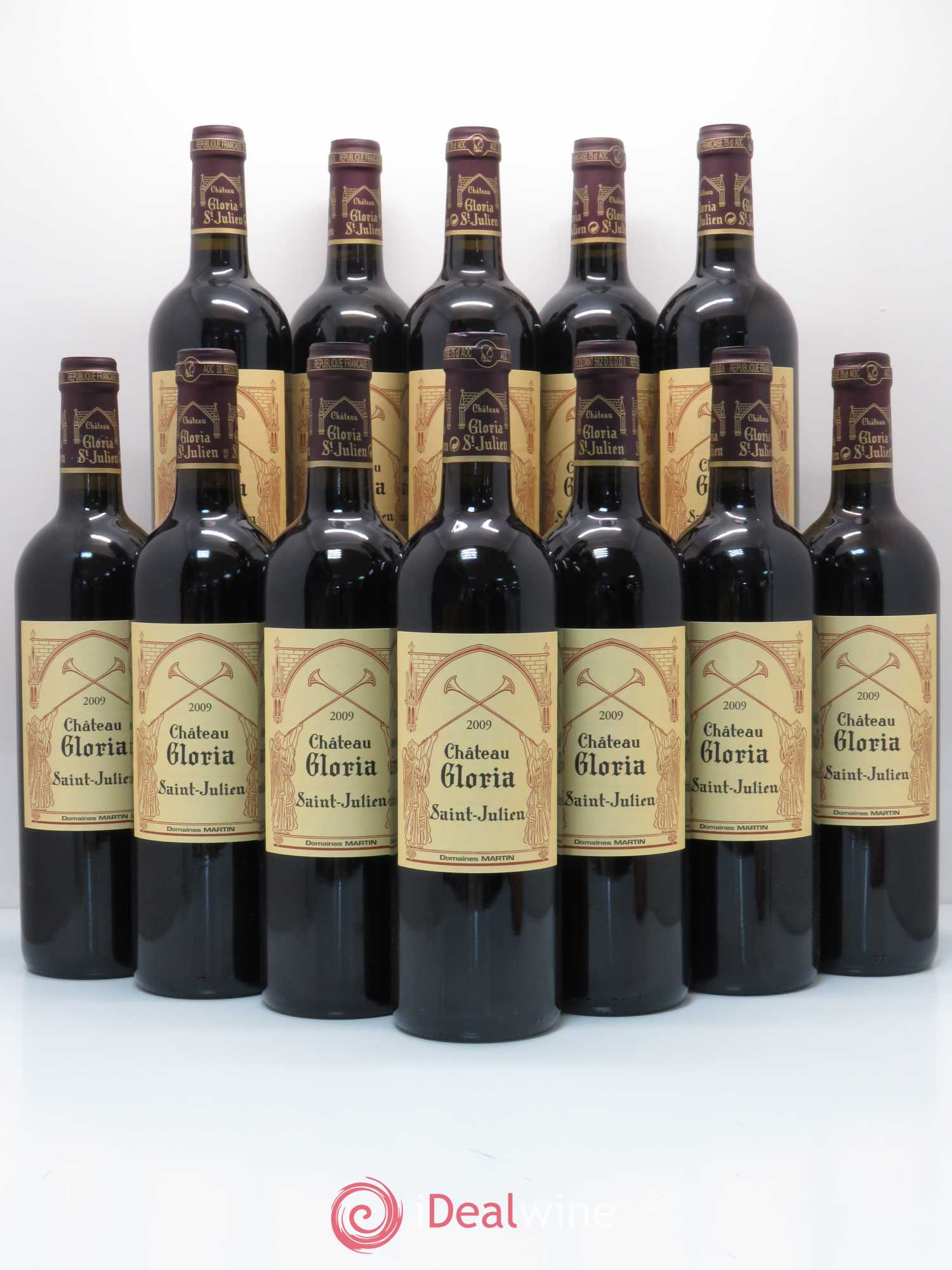Château Gloria 2009 - Lot de 12 bouteilles - 0