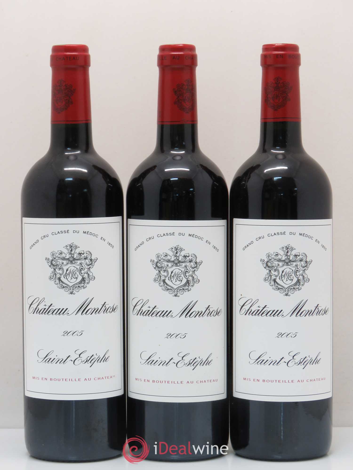 Château Montrose 2ème Grand Cru Classé 2005 - Lot de 12 bouteilles - 1