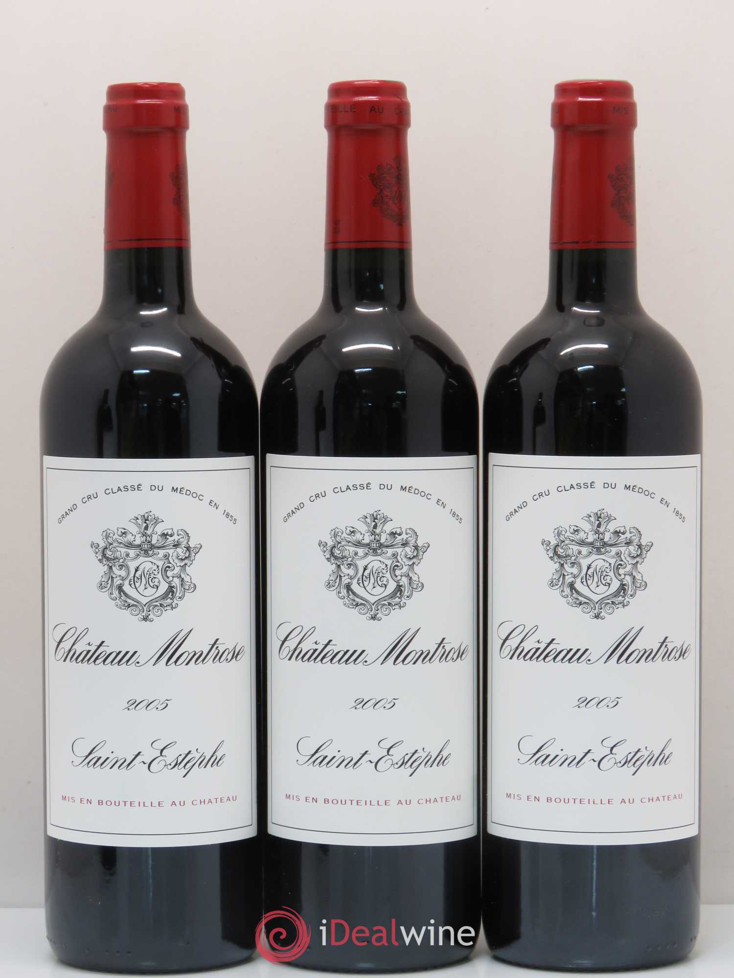 Château Montrose 2ème Grand Cru Classé 2005 - Lot de 12 bouteilles - 1
