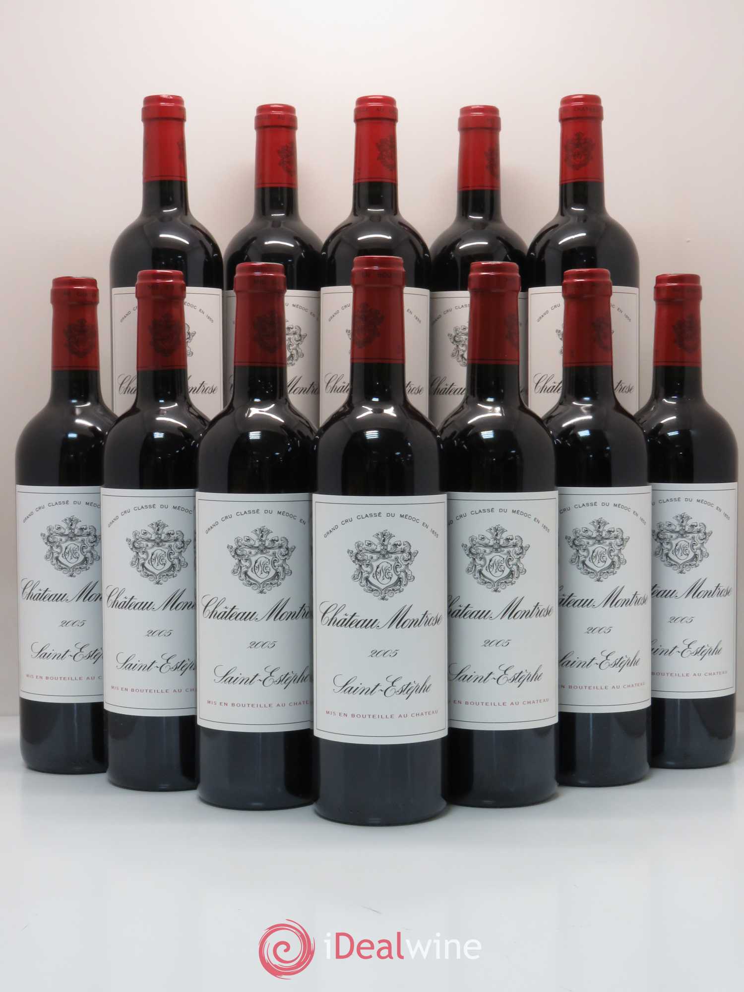 Château Montrose 2ème Grand Cru Classé 2005 - Lot de 12 bouteilles - 0