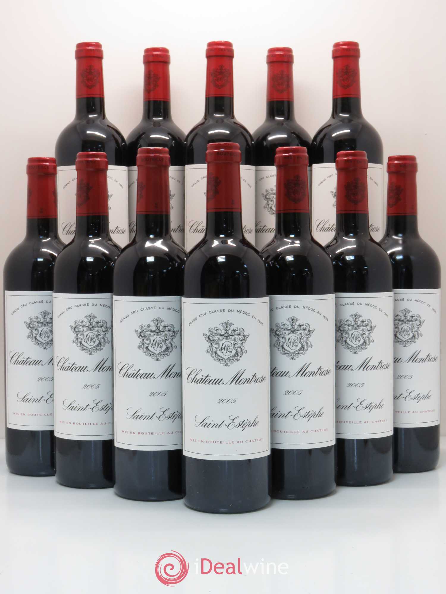 Château Montrose 2ème Grand Cru Classé 2005 - Lot de 12 bouteilles - 0