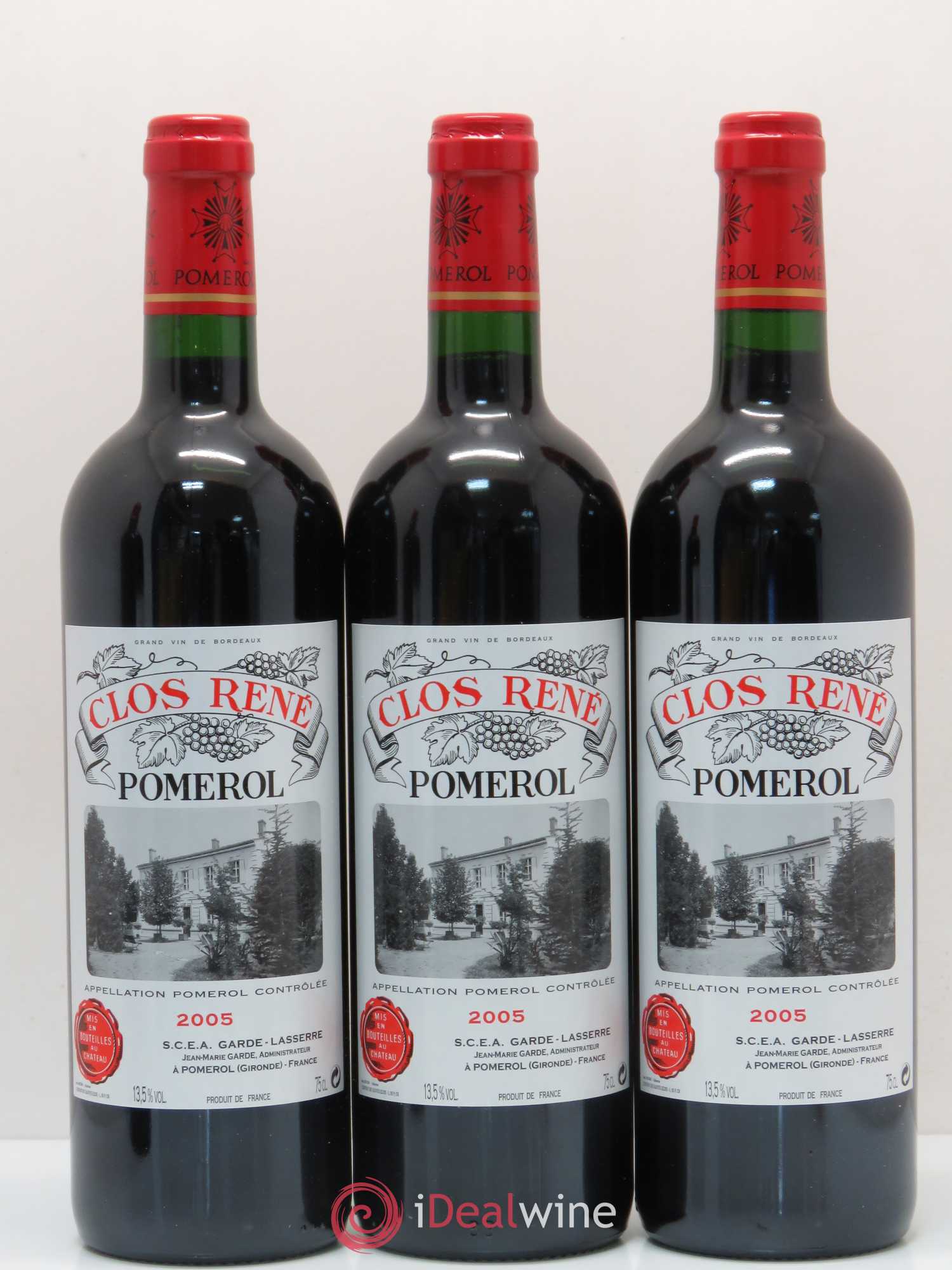 Clos René 2005 - Lotto di 12 bottiglie - 2