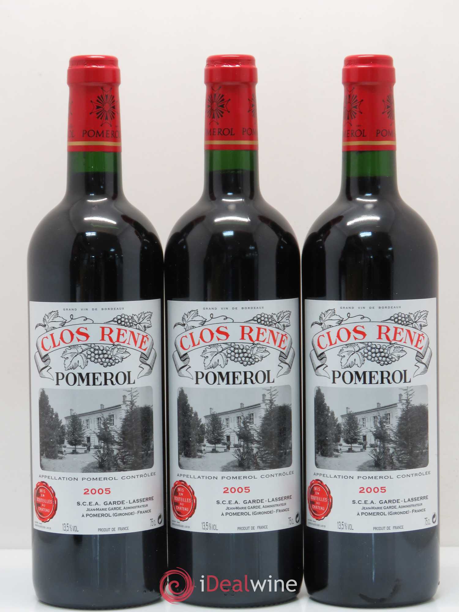 Clos René 2005 - Lotto di 12 bottiglie - 3