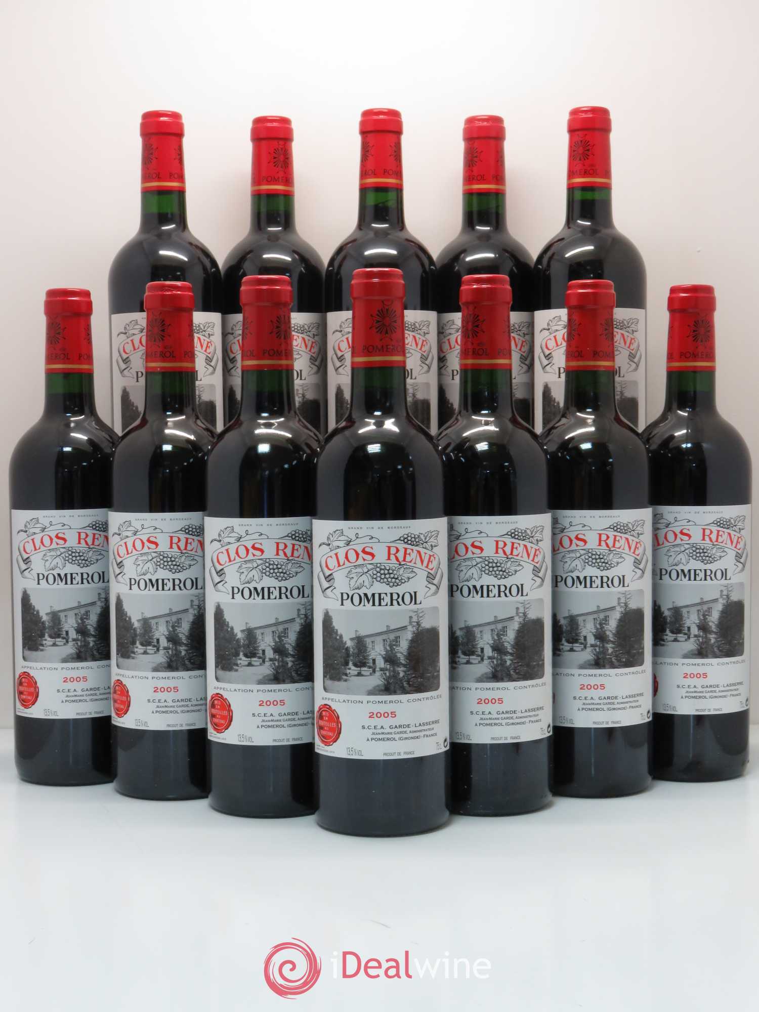 Clos René 2005 - Lotto di 12 bottiglie - 0