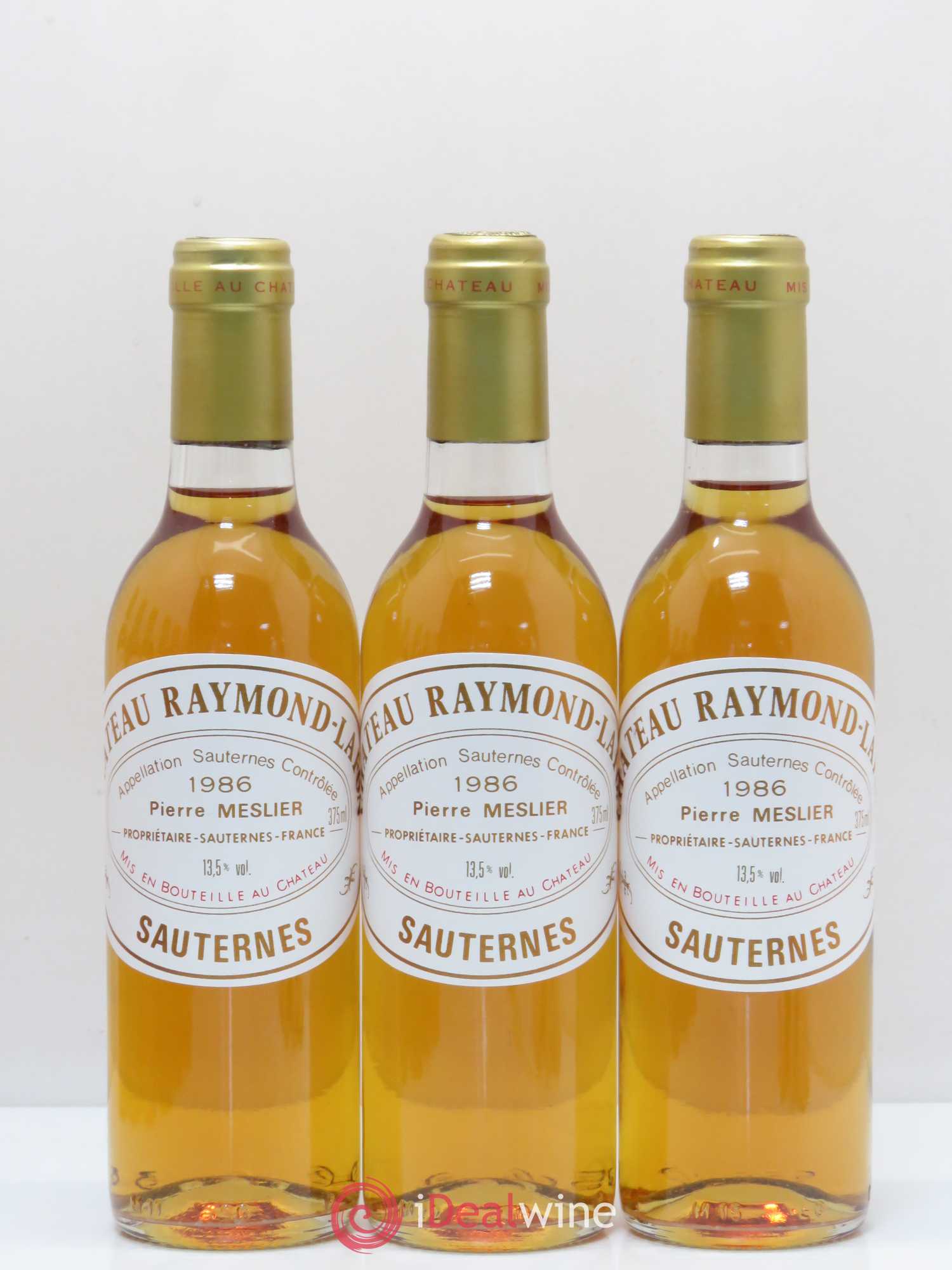 Château Raymond Lafon 1986 - Posten von 12 Demi-Flaschen - 3