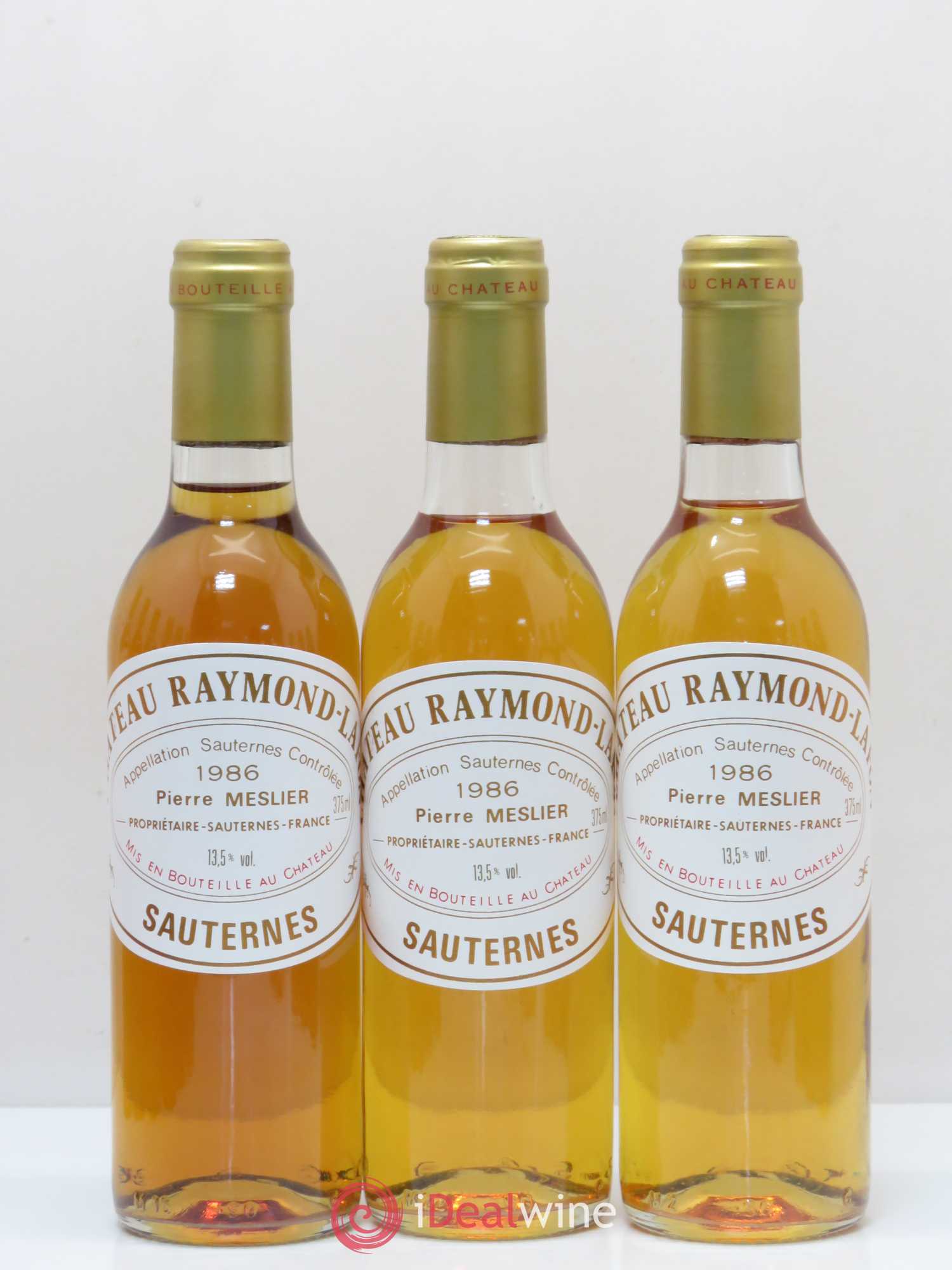 Château Raymond Lafon 1986 - Posten von 12 Demi-Flaschen - 4
