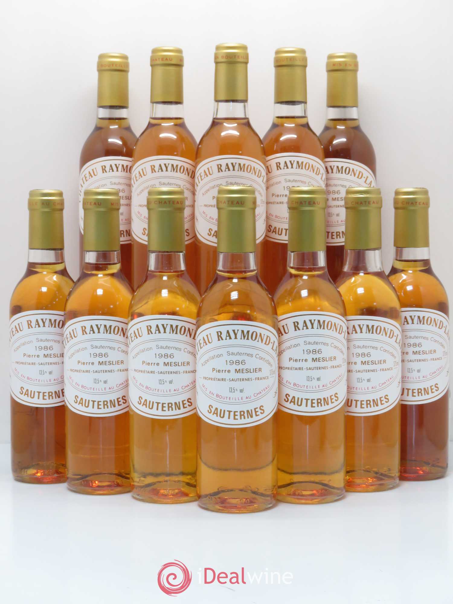 Château Raymond Lafon 1986 - Posten von 12 Demi-Flaschen - 0