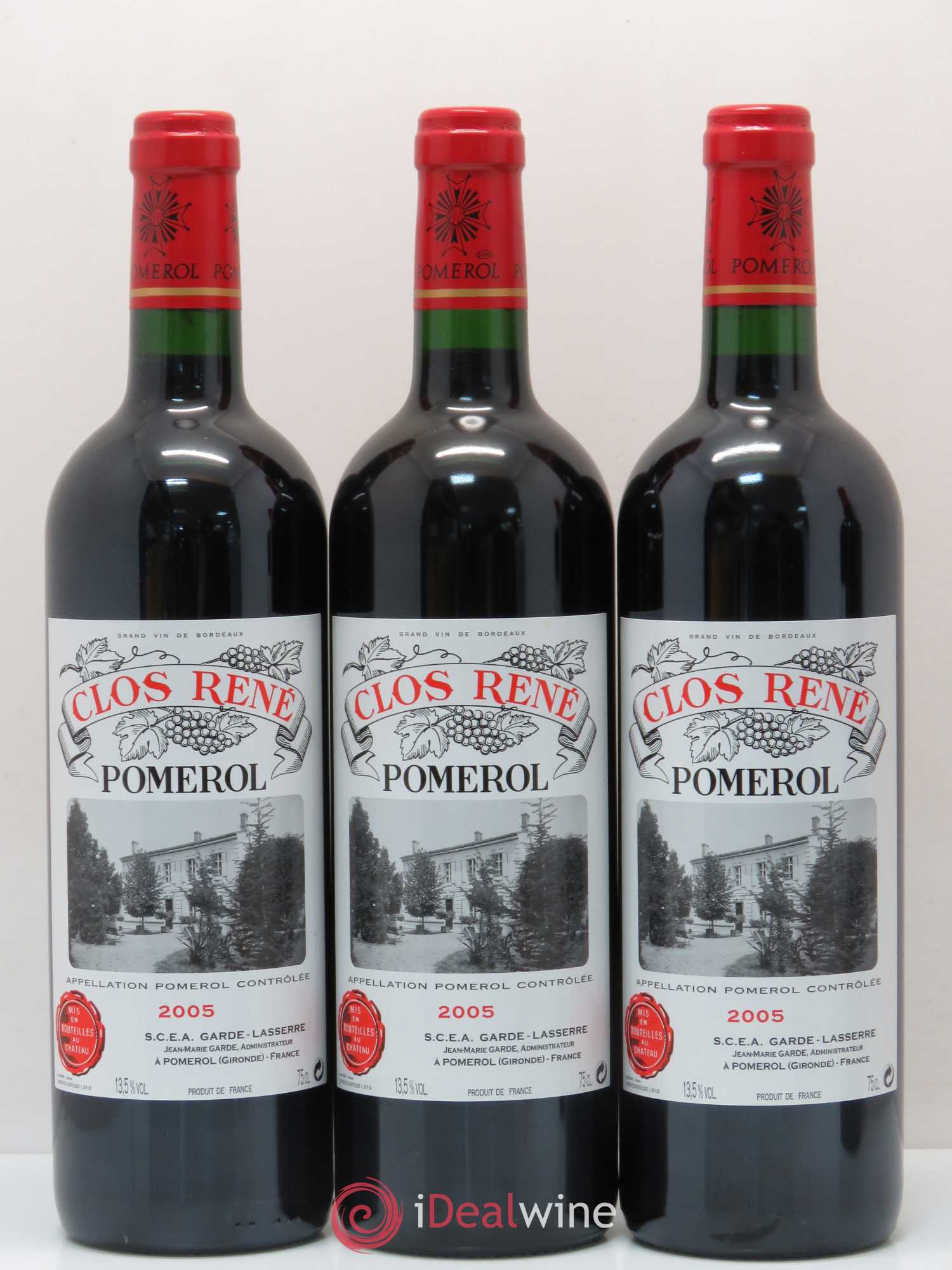 Clos René 2005 - Posten von 12 Flaschen - 1