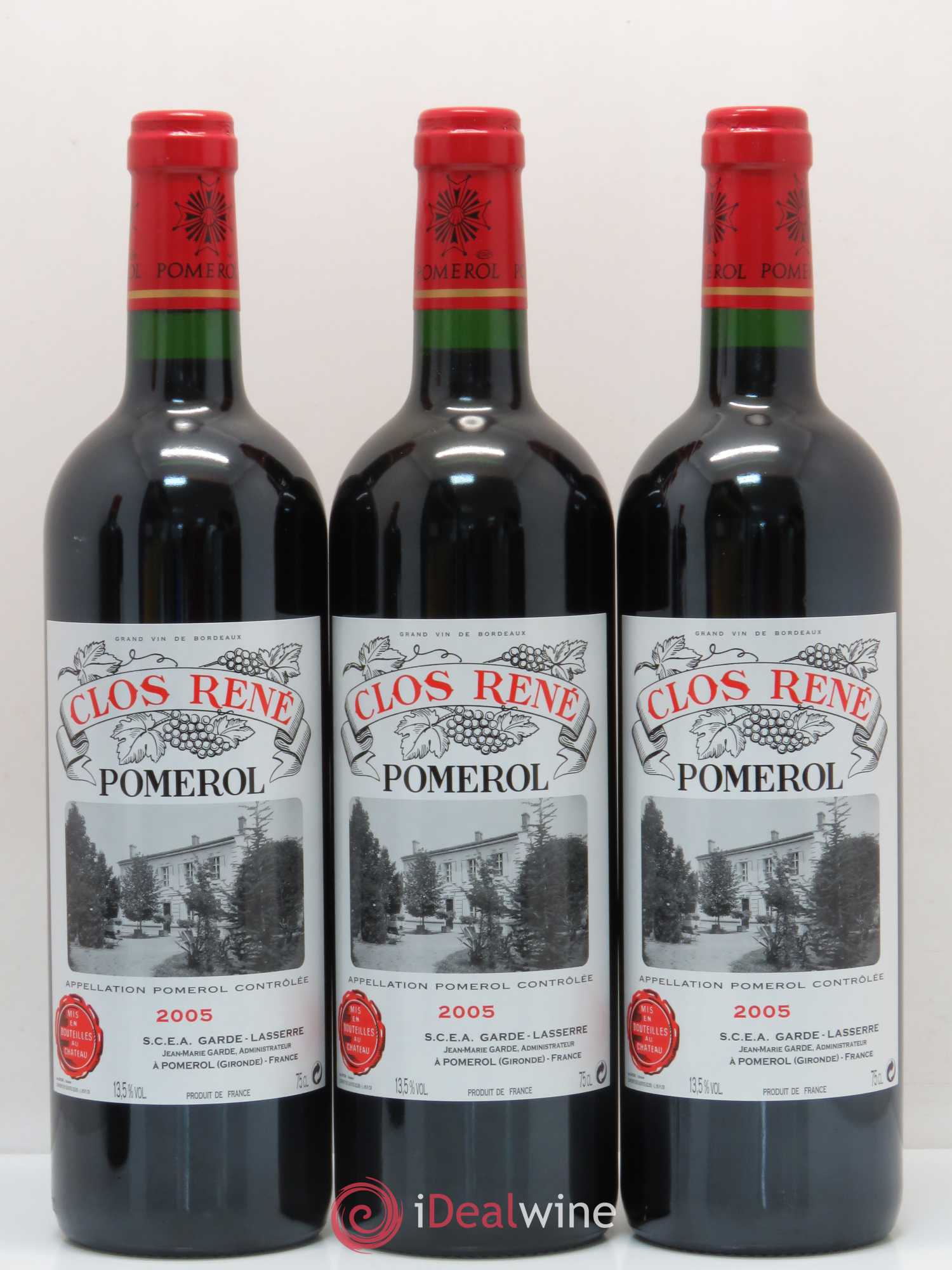 Clos René 2005 - Posten von 12 Flaschen - 3