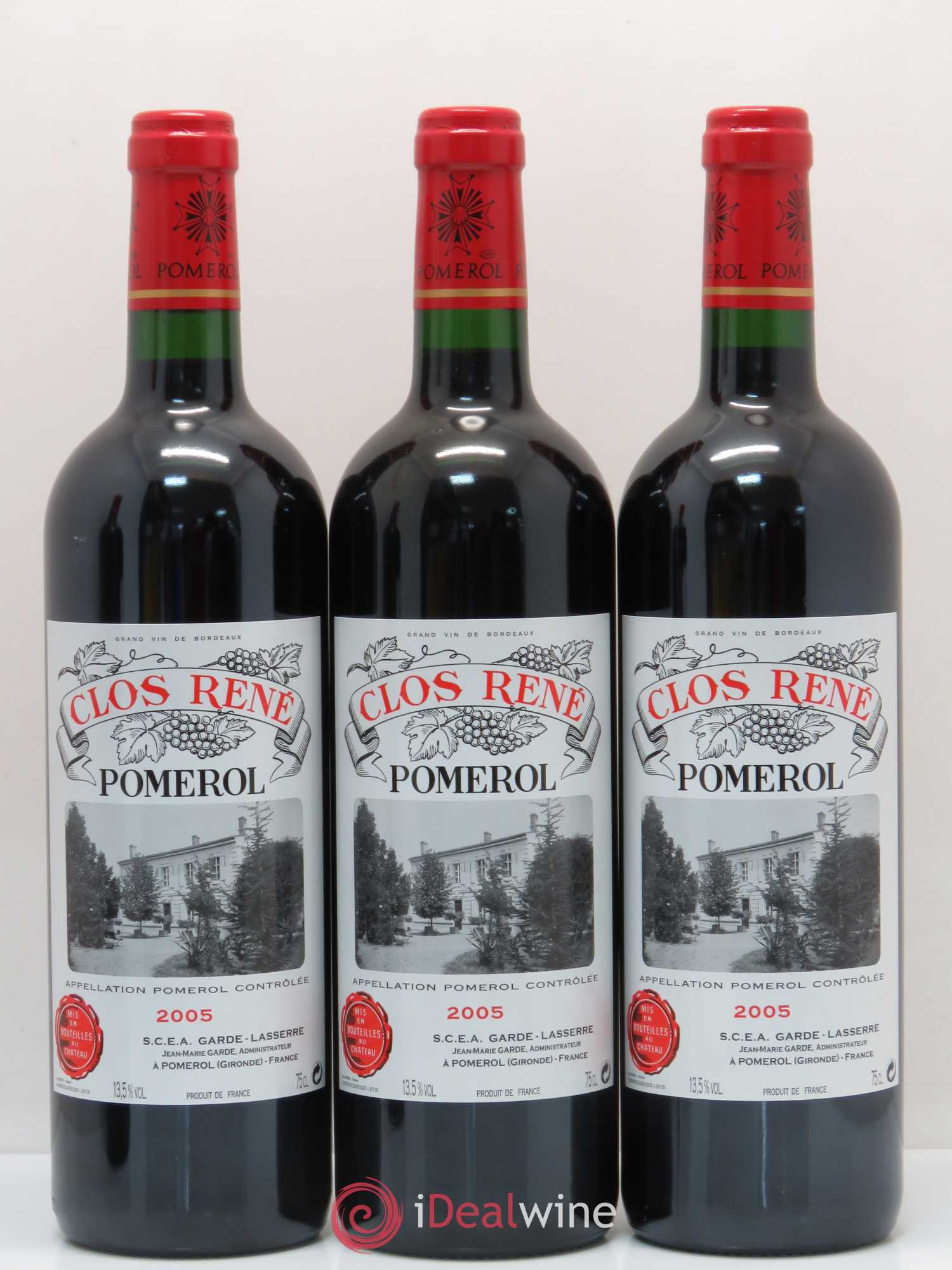 Clos René 2005 - Posten von 12 Flaschen - 4