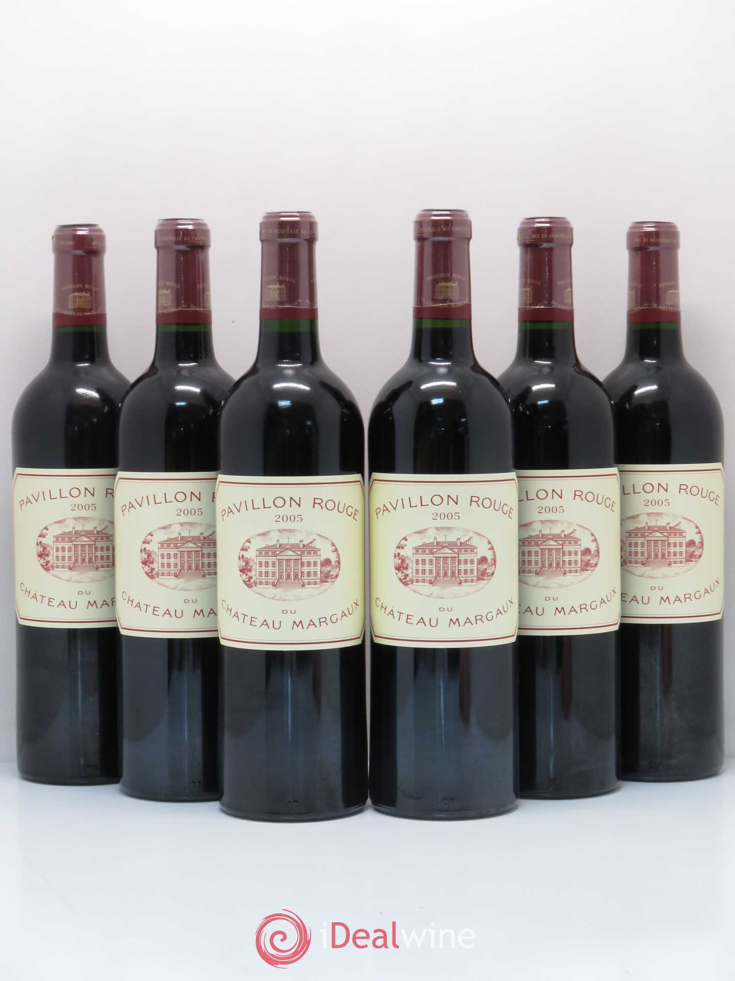 Pavillon Rouge du Château Margaux Second Vin 2005 - Lot de 6 bouteilles - 0