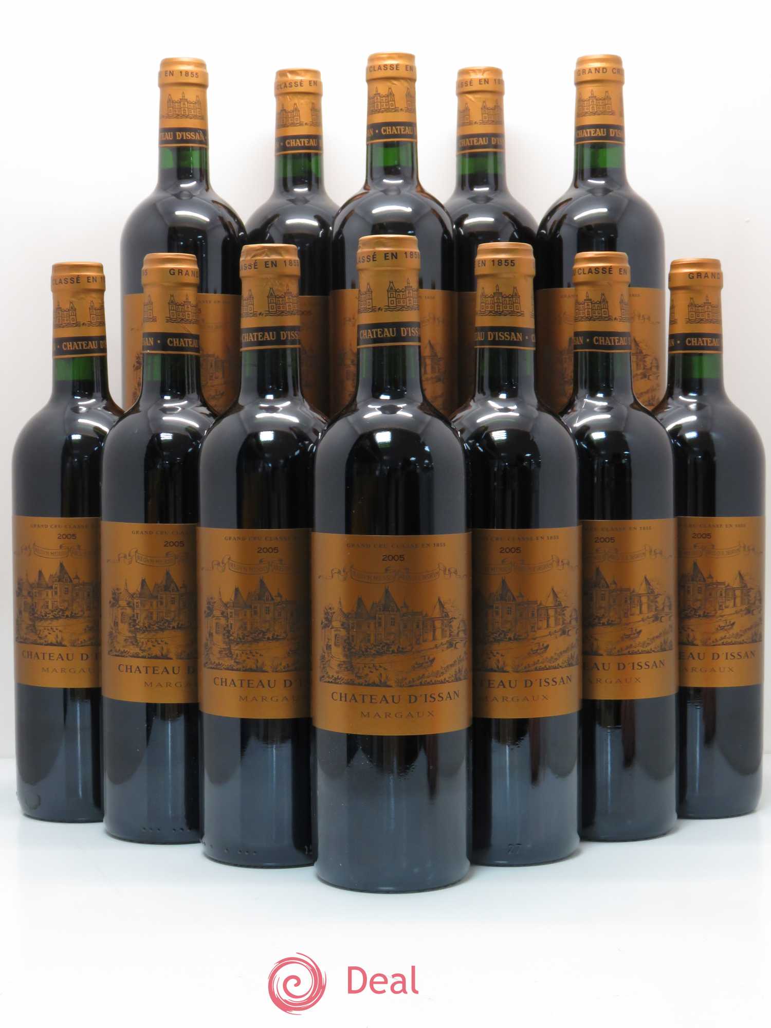 Château d'Issan 3ème Grand Cru Classé 2005 - Lot de 12 bouteilles - 0