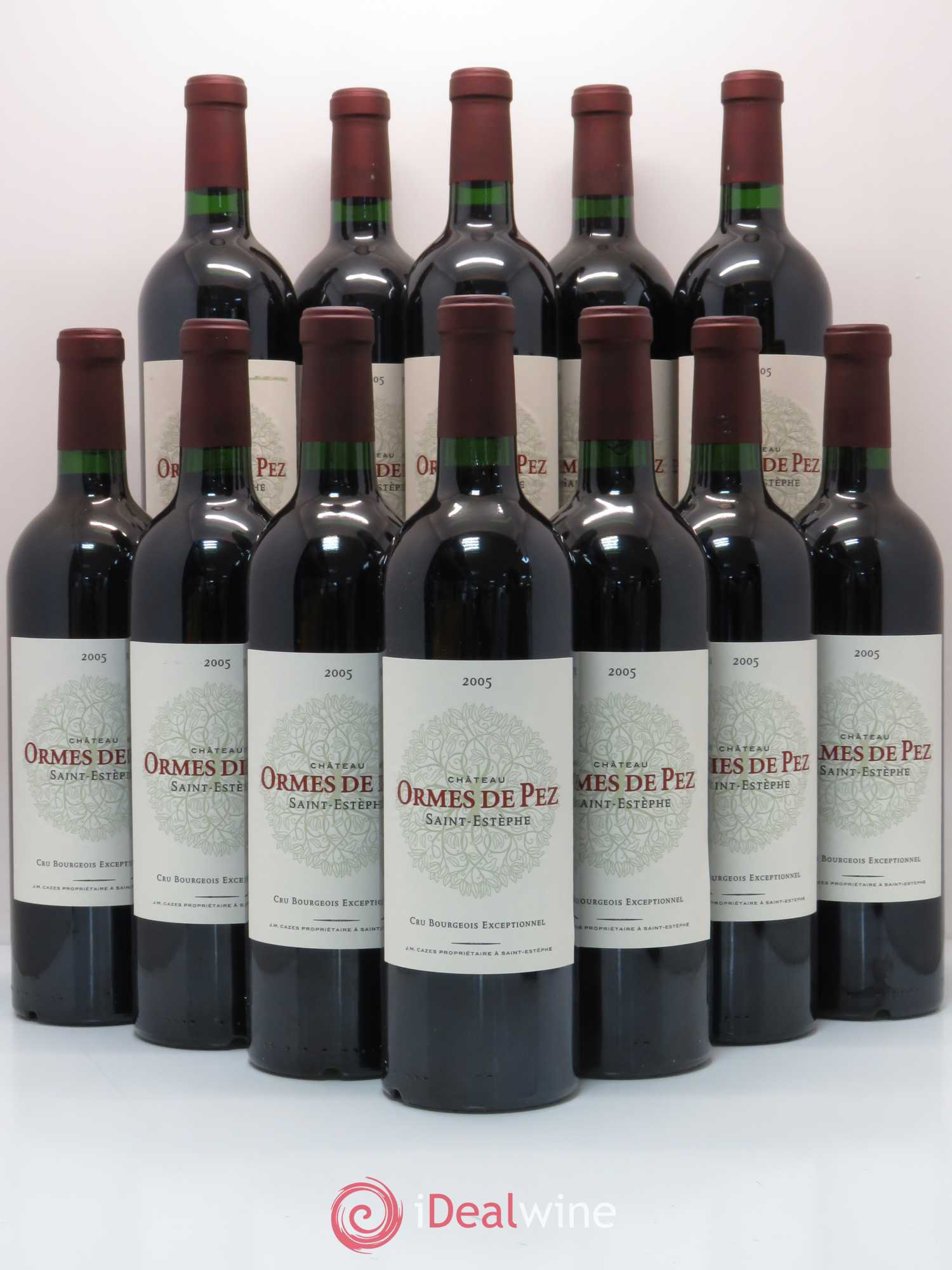 Château les Ormes de Pez 2005 - Lot de 12 bouteilles - 0