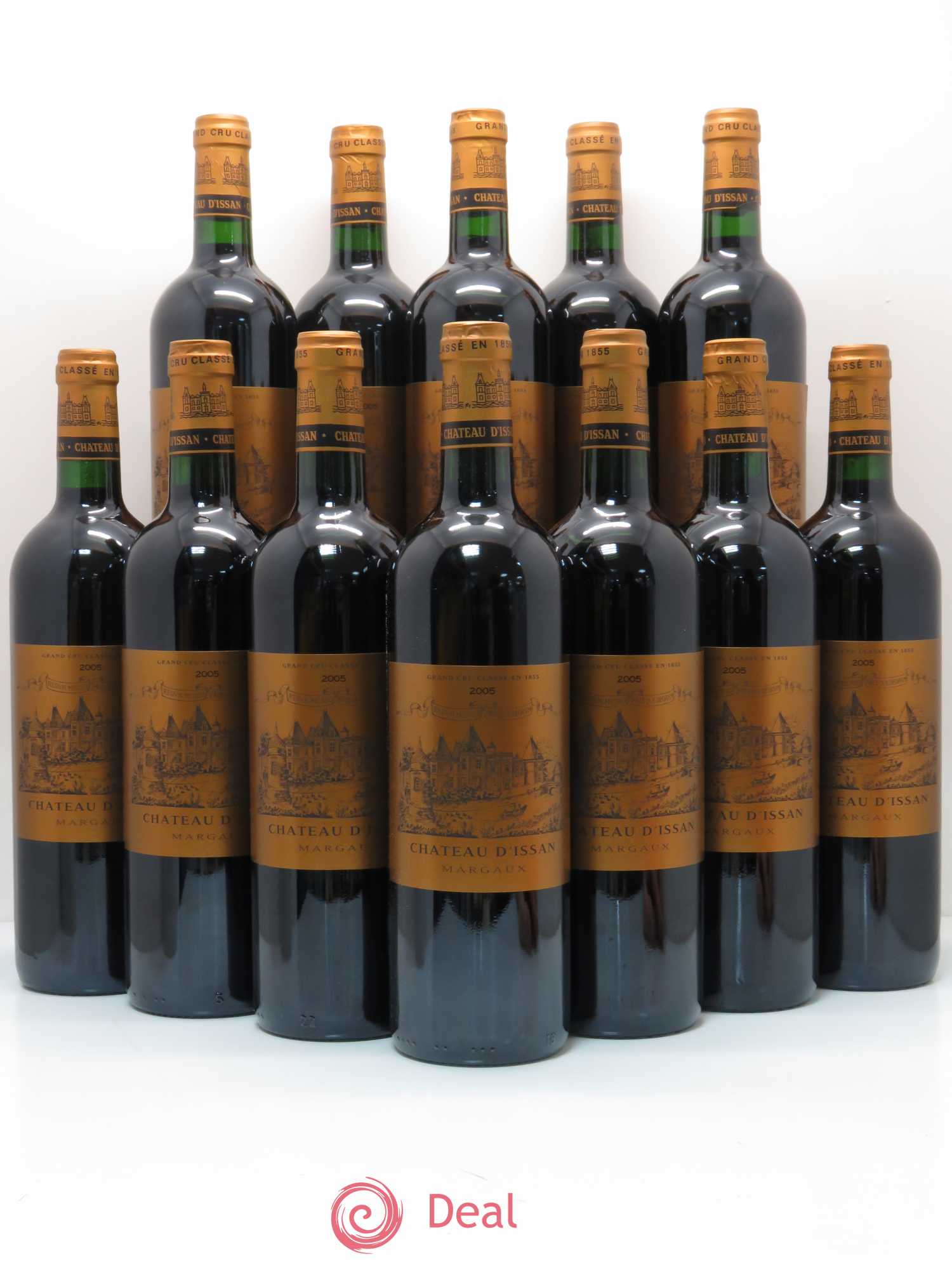 Château d'Issan 3ème Grand Cru Classé 2005 - Lot de 12 bouteilles - 0