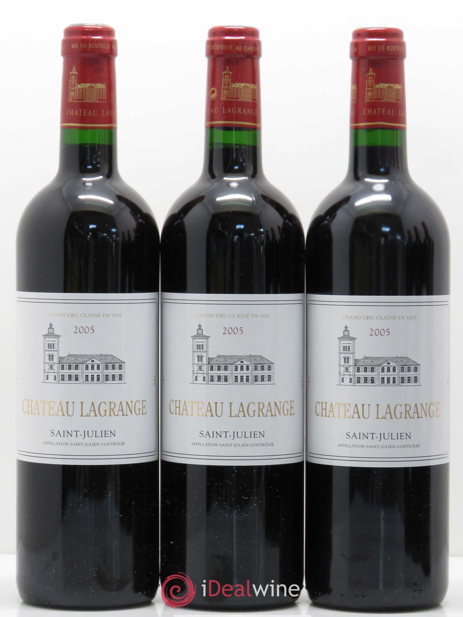 Château Lagrange 3ème Grand Cru Classé 2005 - Lot de 6 bouteilles - 1