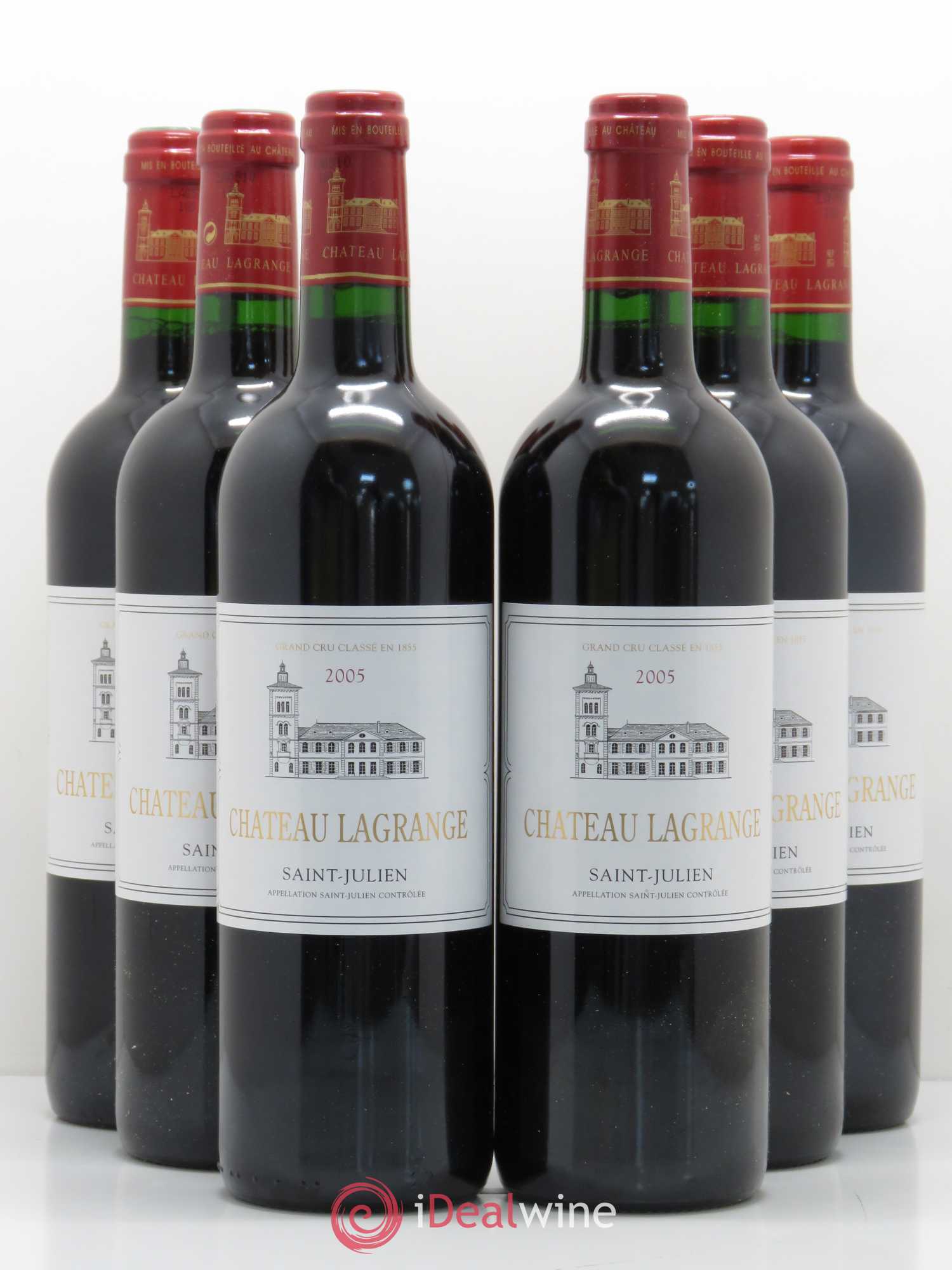 Château Lagrange 3ème Grand Cru Classé 2005 - Lot de 6 bouteilles - 0