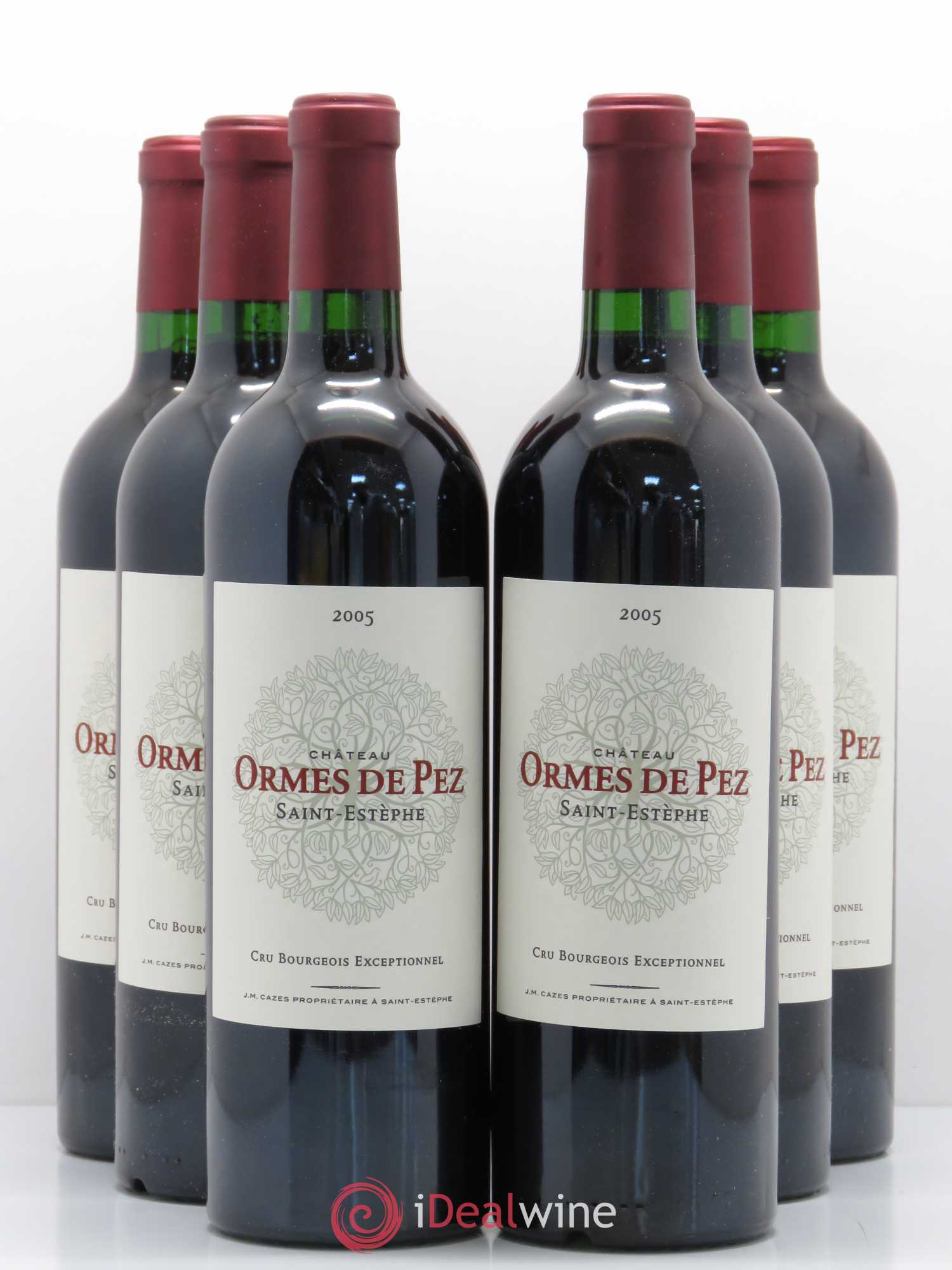 Château les Ormes de Pez 2005 - Lot de 6 bouteilles - 0