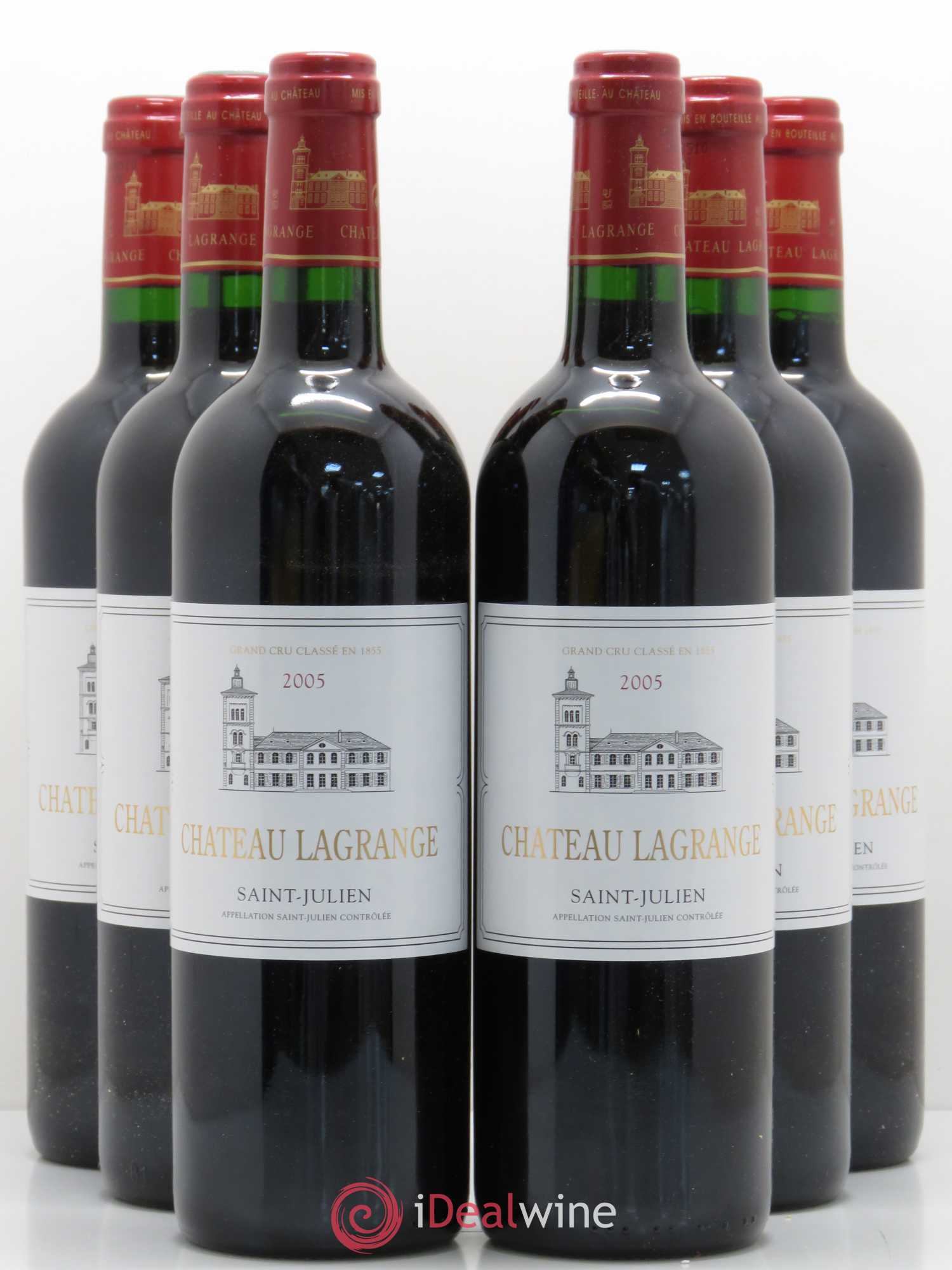 Château Lagrange 3ème Grand Cru Classé 2005 - Lot de 6 bouteilles - 0