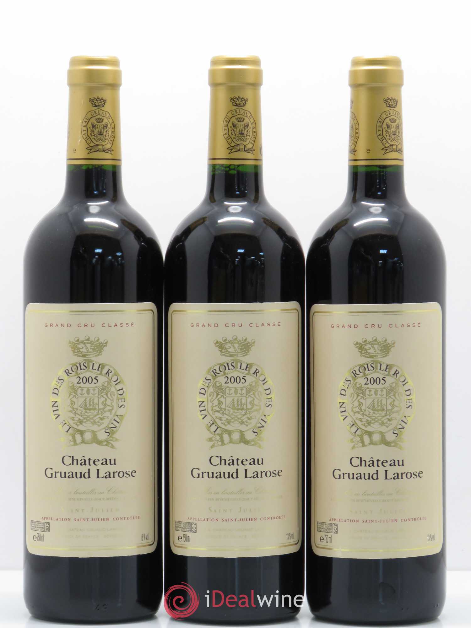 Château Gruaud Larose 2ème Grand Cru Classé 2005 - Lot de 6 bouteilles - 2