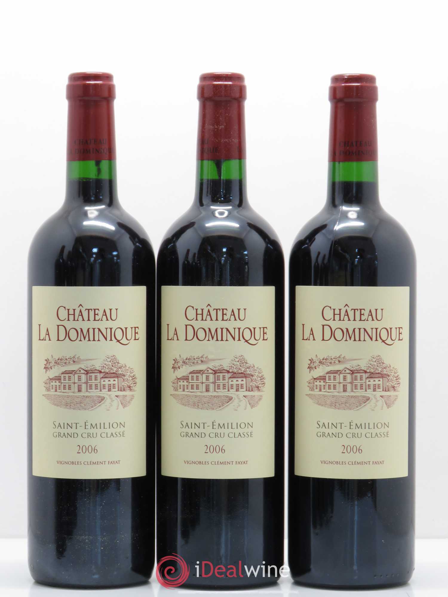 Château la Dominique Grand Cru Classé 2006 - Lot de 6 bouteilles - 2