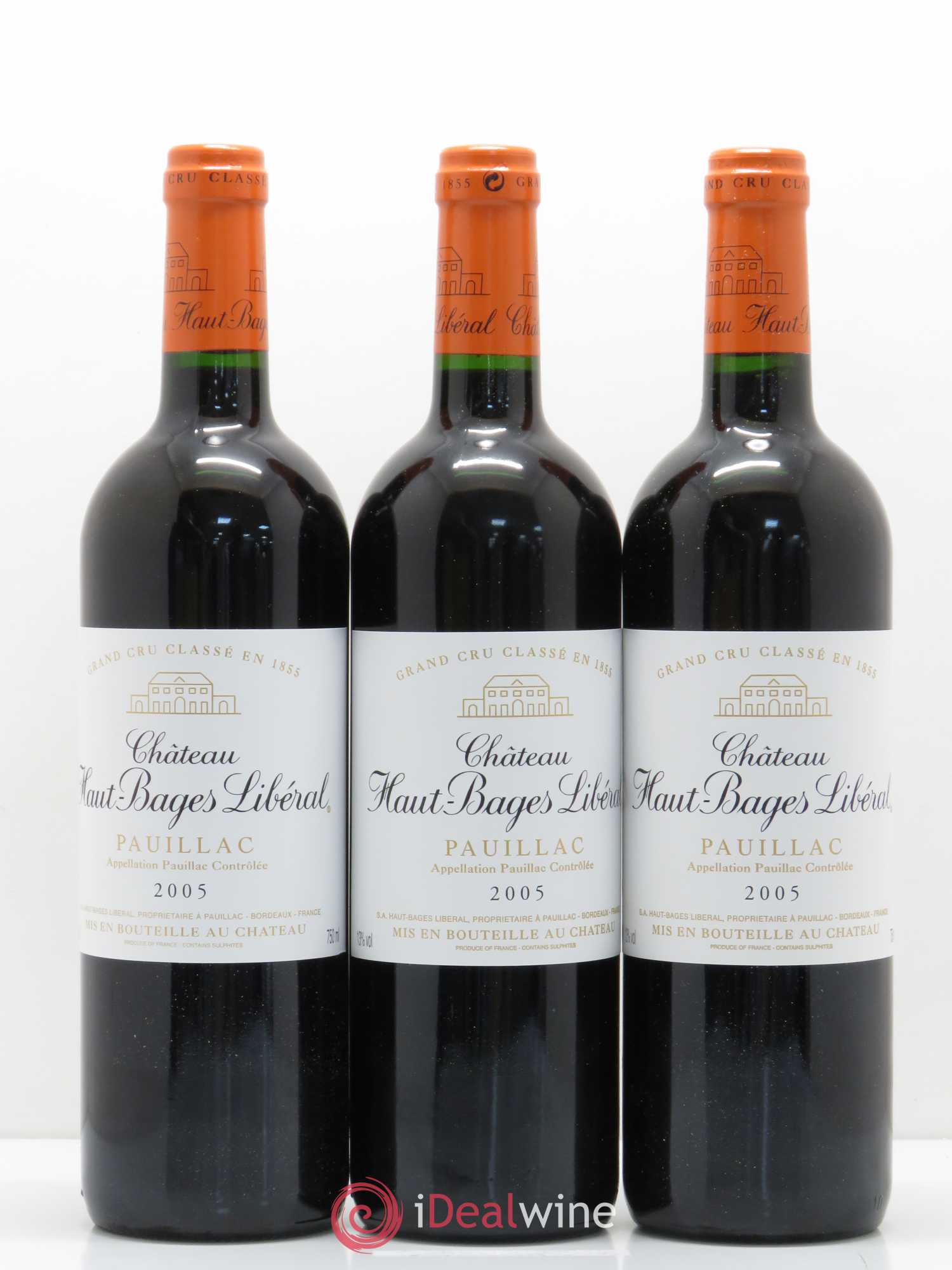 Château Haut Bages Libéral 5ème Grand Cru Classé 2005 - Lot de 6 bouteilles - 2