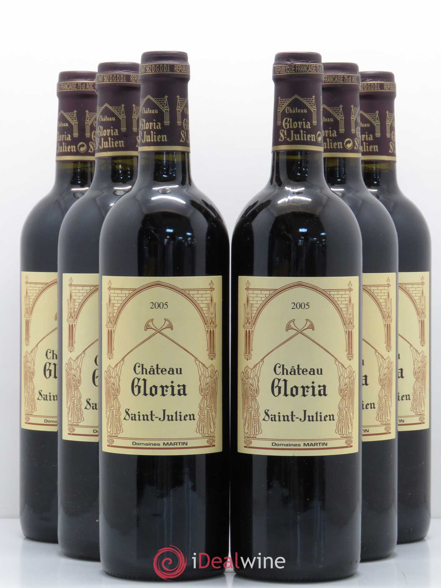 Château Gloria 2005 - Lot de 6 bouteilles - 0