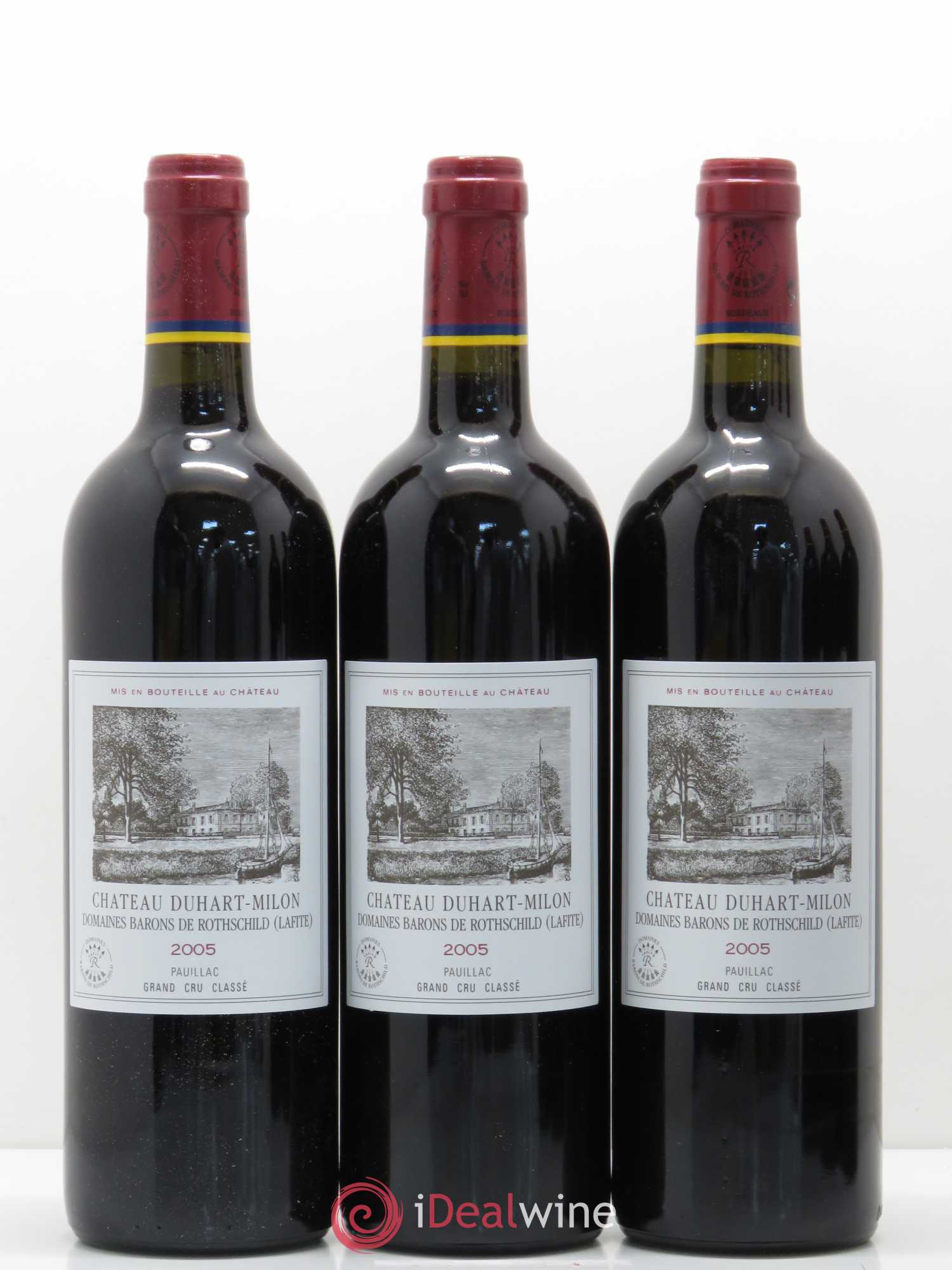 Château Duhart-Milon 4ème Grand Cru Classé 2005 - Lot de 6 bouteilles - 1