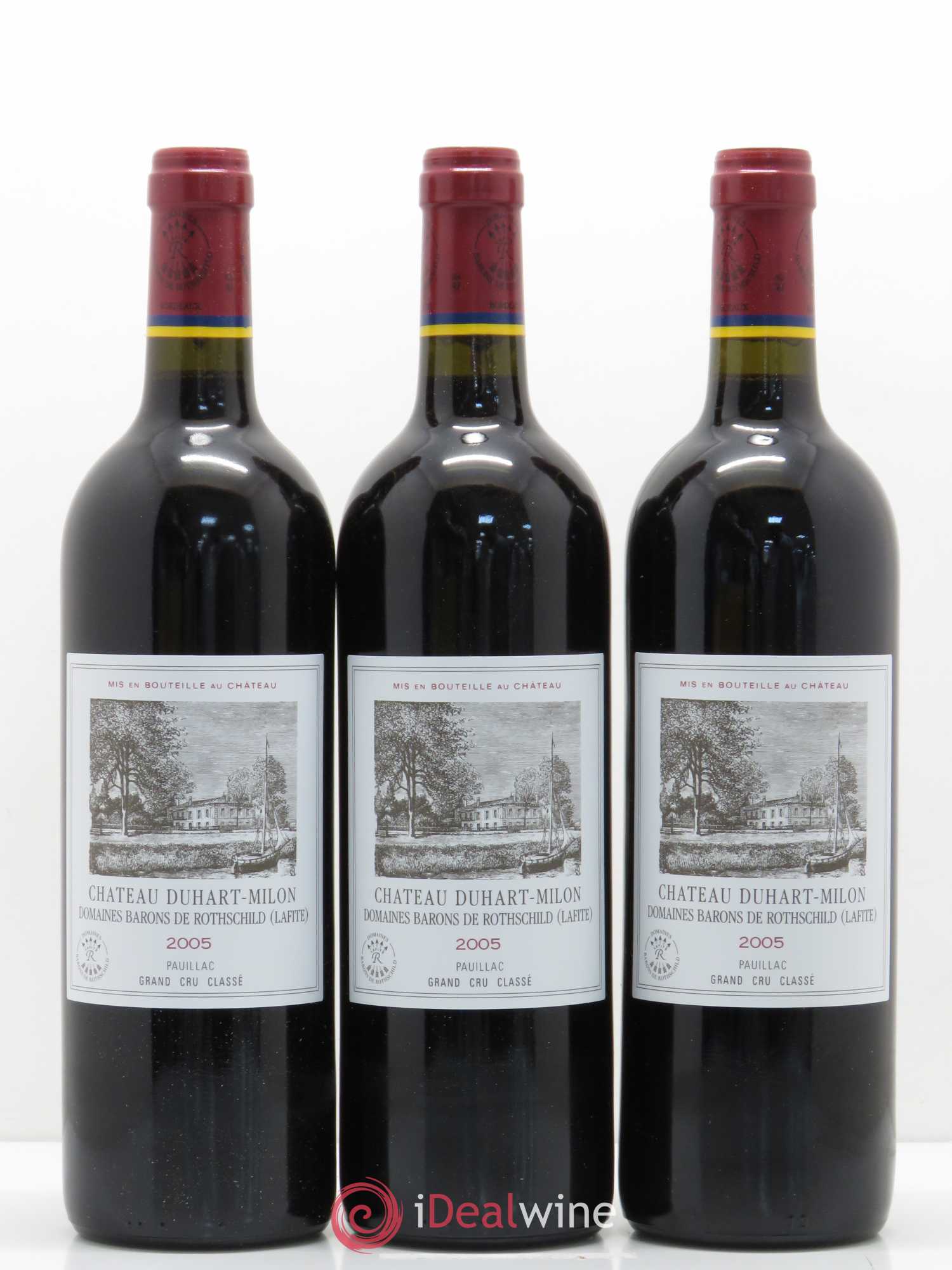 Château Duhart-Milon 4ème Grand Cru Classé 2005 - Lot de 6 bouteilles - 2
