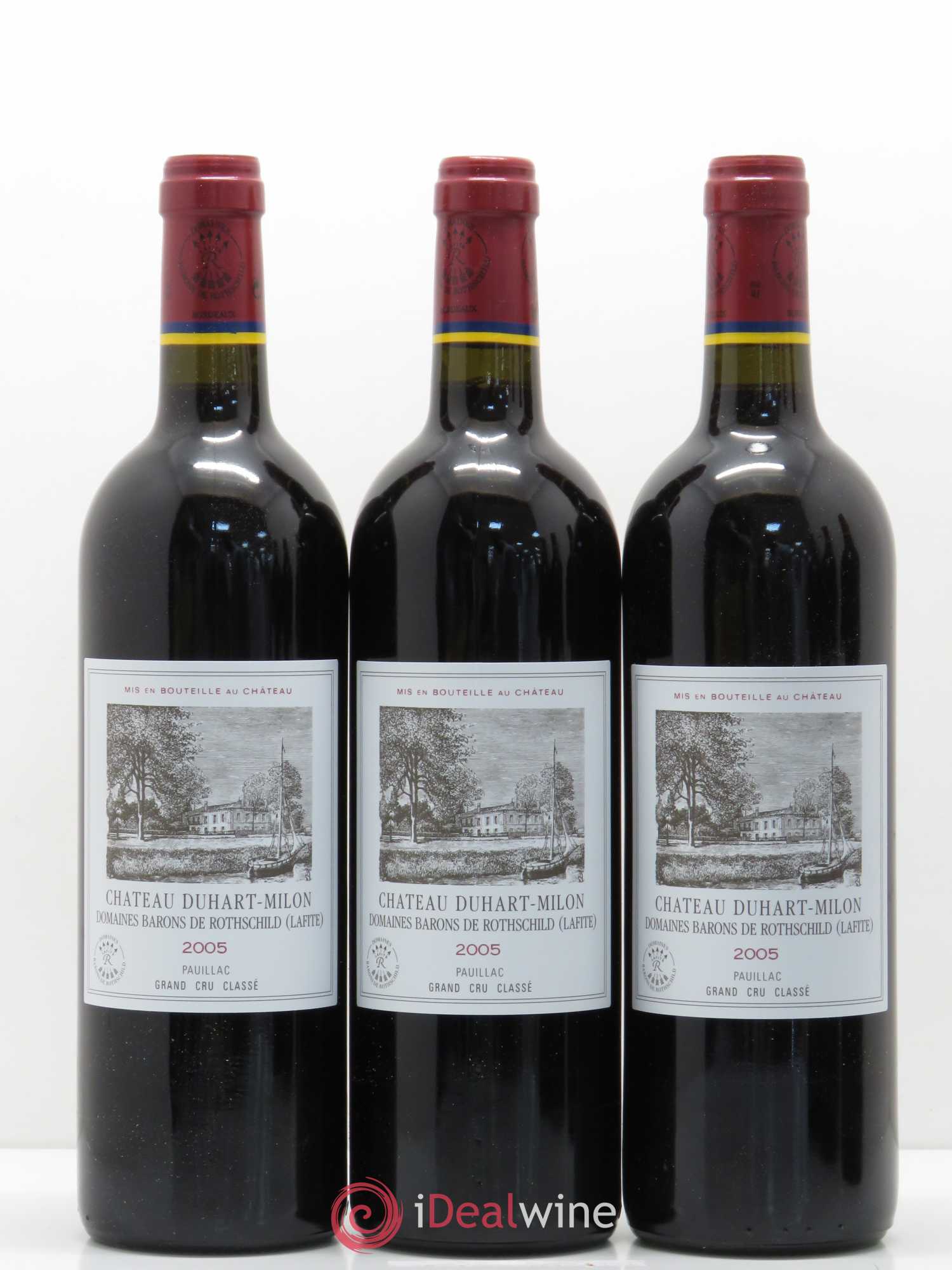 Château Duhart-Milon 4ème Grand Cru Classé 2005 - Lot de 6 bouteilles - 1