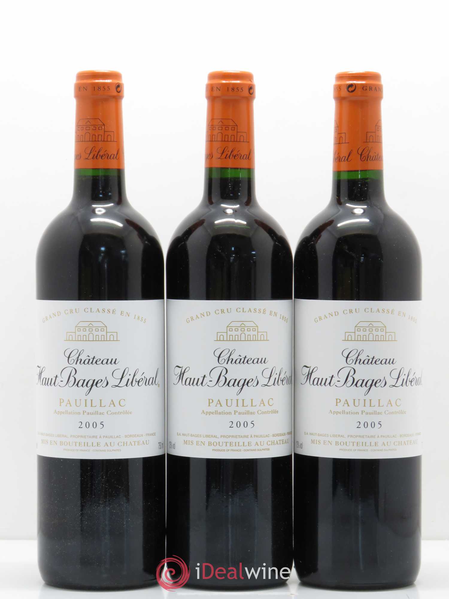 Château Haut Bages Libéral 5ème Grand Cru Classé 2005 - Lot de 6 bouteilles - 2