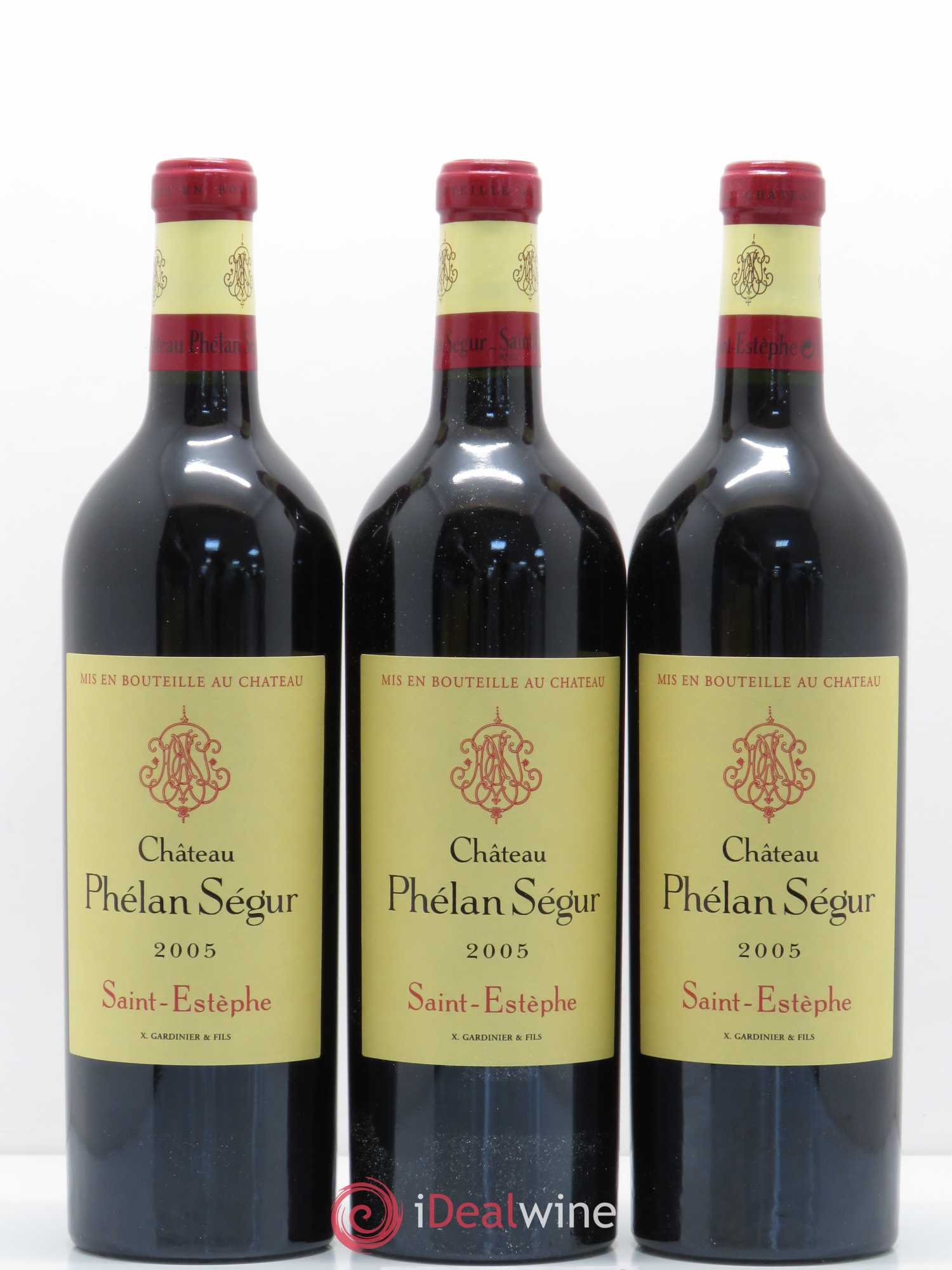 Château Phélan Ségur 2005 - Lot de 6 bouteilles - 2