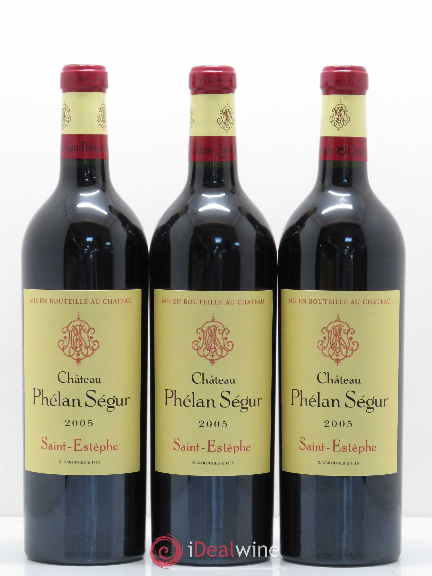 Château Phélan Ségur 2005 - Lot de 6 bouteilles - 2