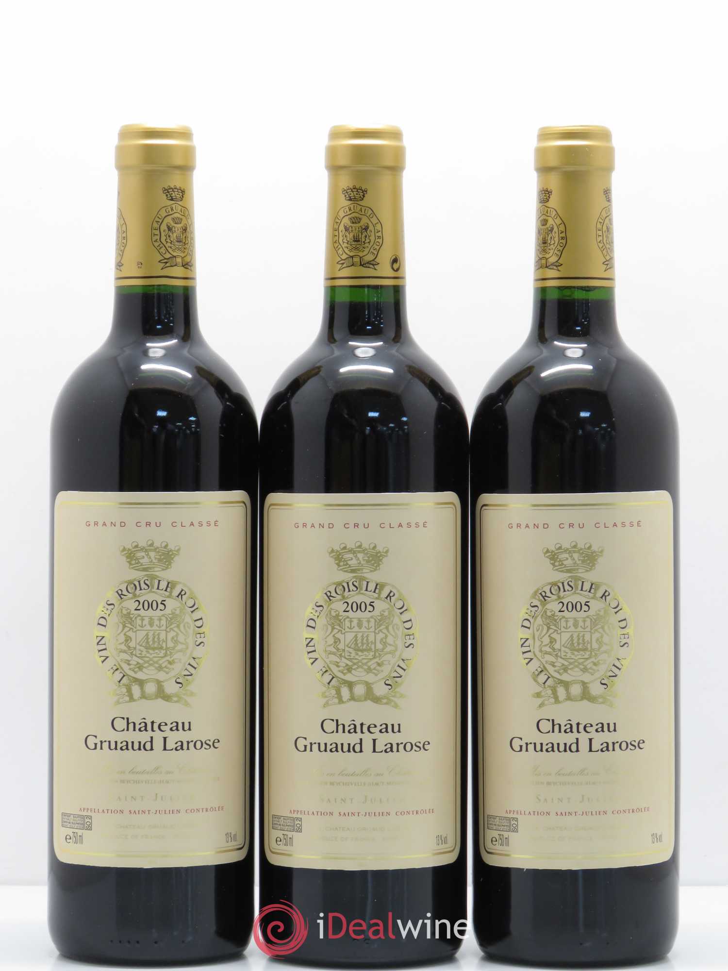 Château Gruaud Larose 2ème Grand Cru Classé 2005 - Lot de 6 bouteilles - 2