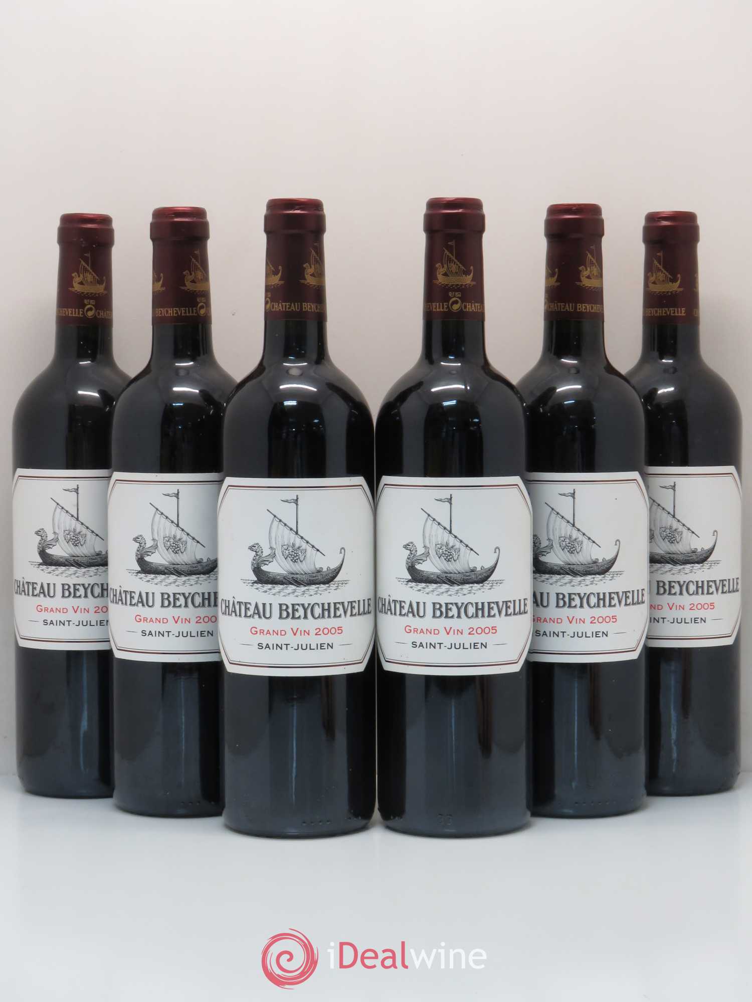 Château Beychevelle 4ème Grand Cru Classé 2005 - Lot de 6 bouteilles - 0