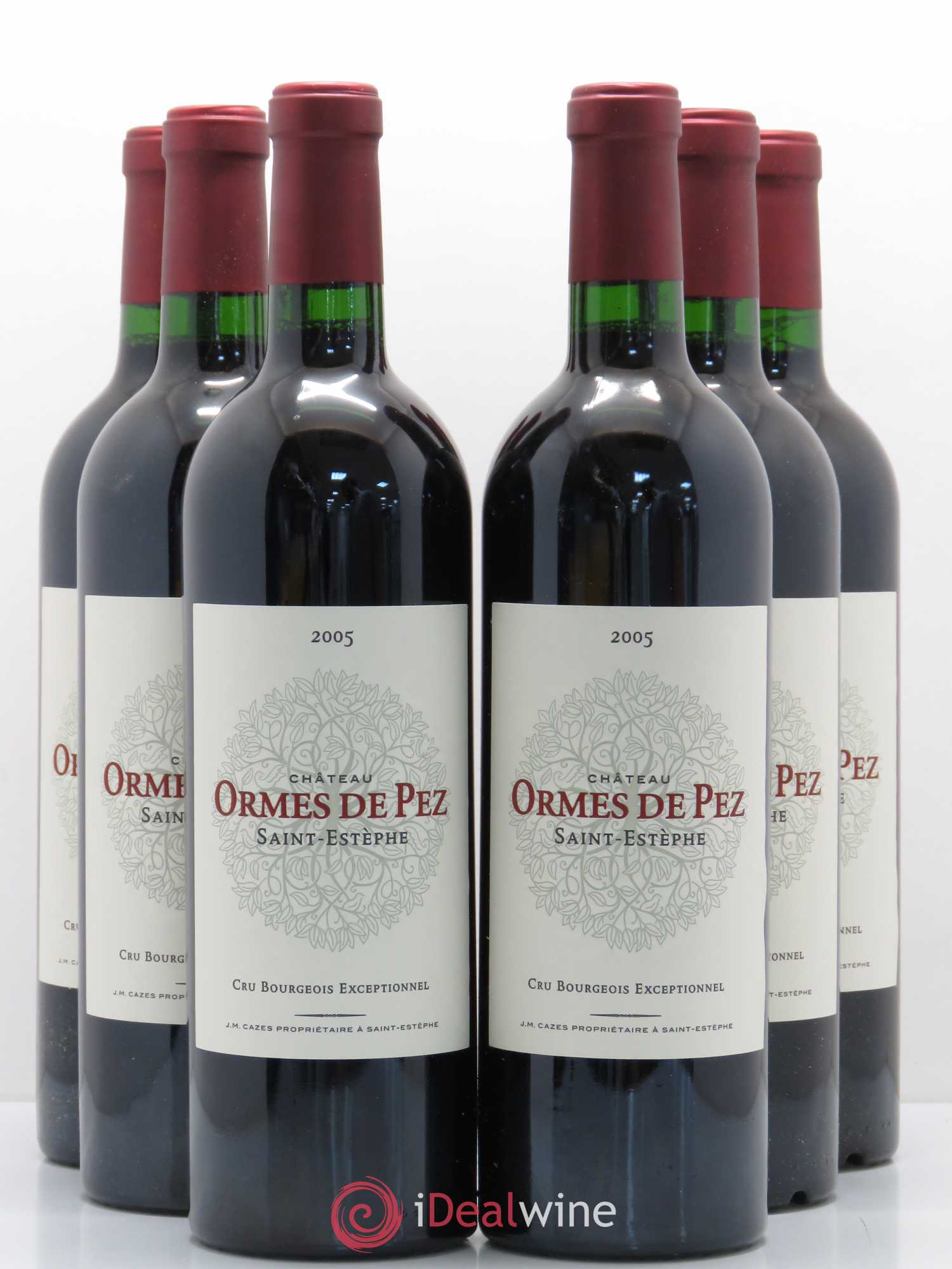 Château les Ormes de Pez 2005 - Lot de 6 bouteilles - 0