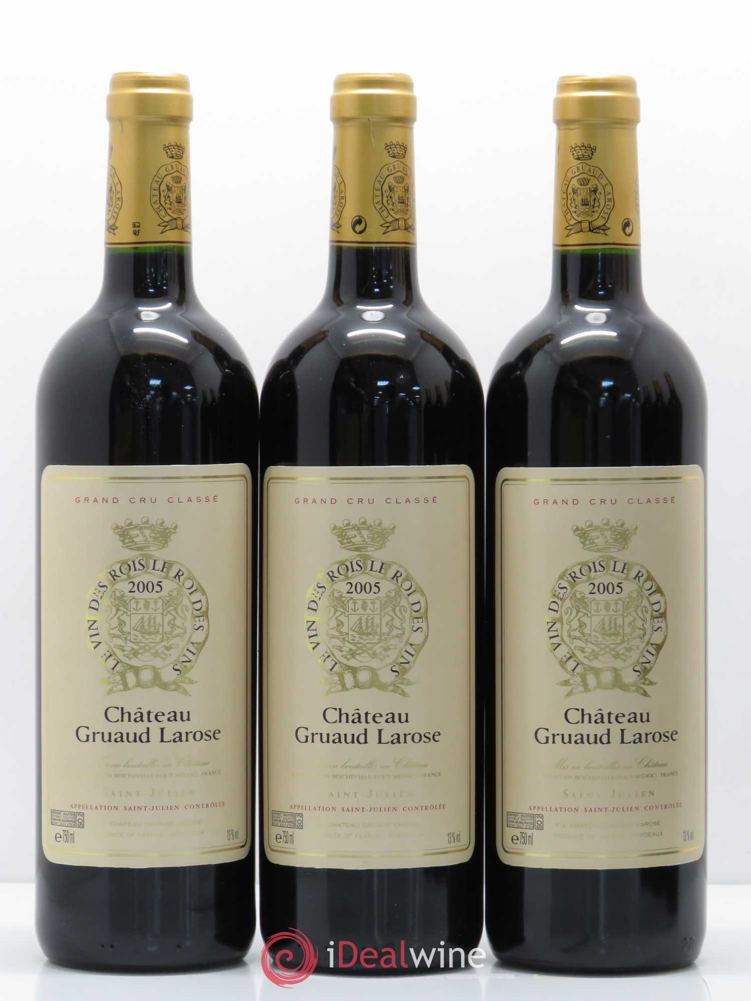Château Gruaud Larose 2ème Grand Cru Classé 2005 - Lot de 6 bouteilles - 1