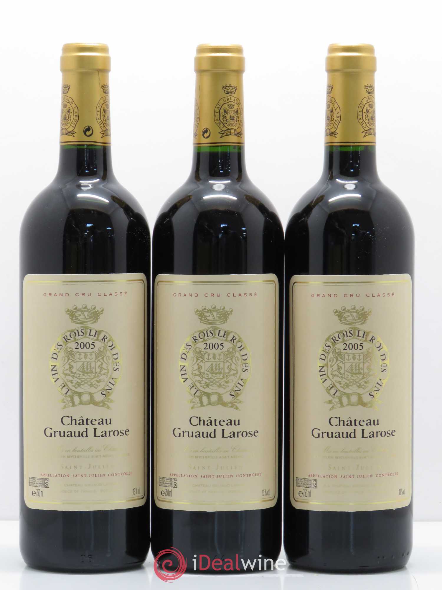 Château Gruaud Larose 2ème Grand Cru Classé 2005 - Lot de 6 bouteilles - 2