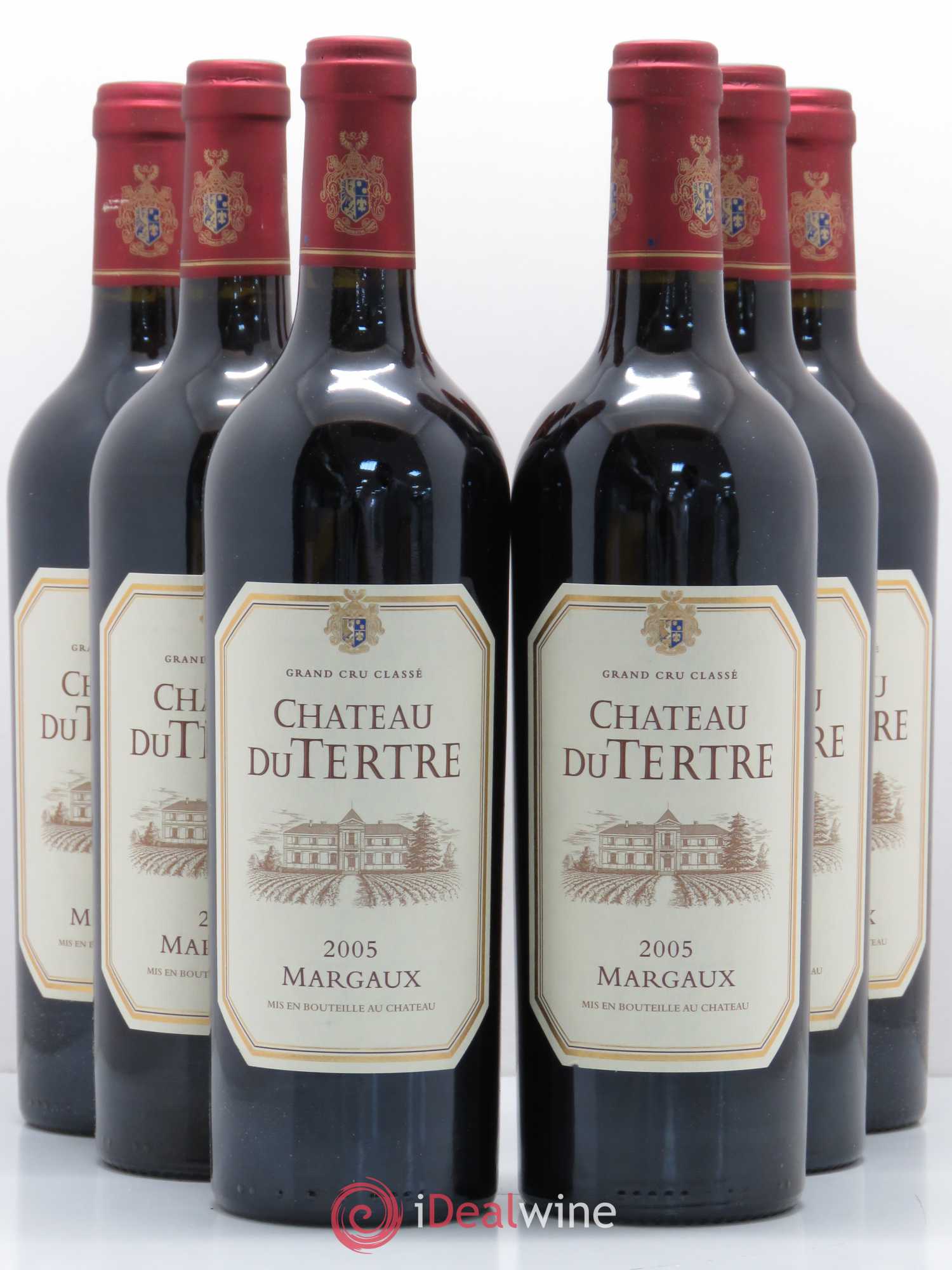 Château du Tertre 5ème Grand Cru Classé 2005 - Lot de 6 bouteilles - 0