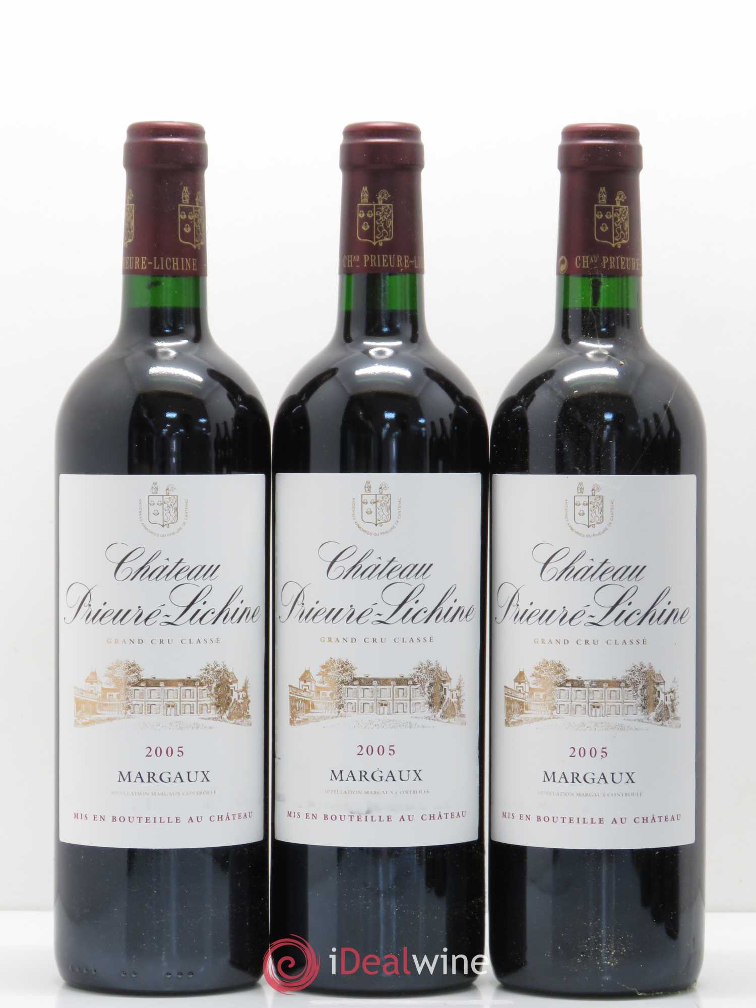 Château Prieuré Lichine 4ème Grand Cru Classé 2005 - Lot de 6 bouteilles - 1