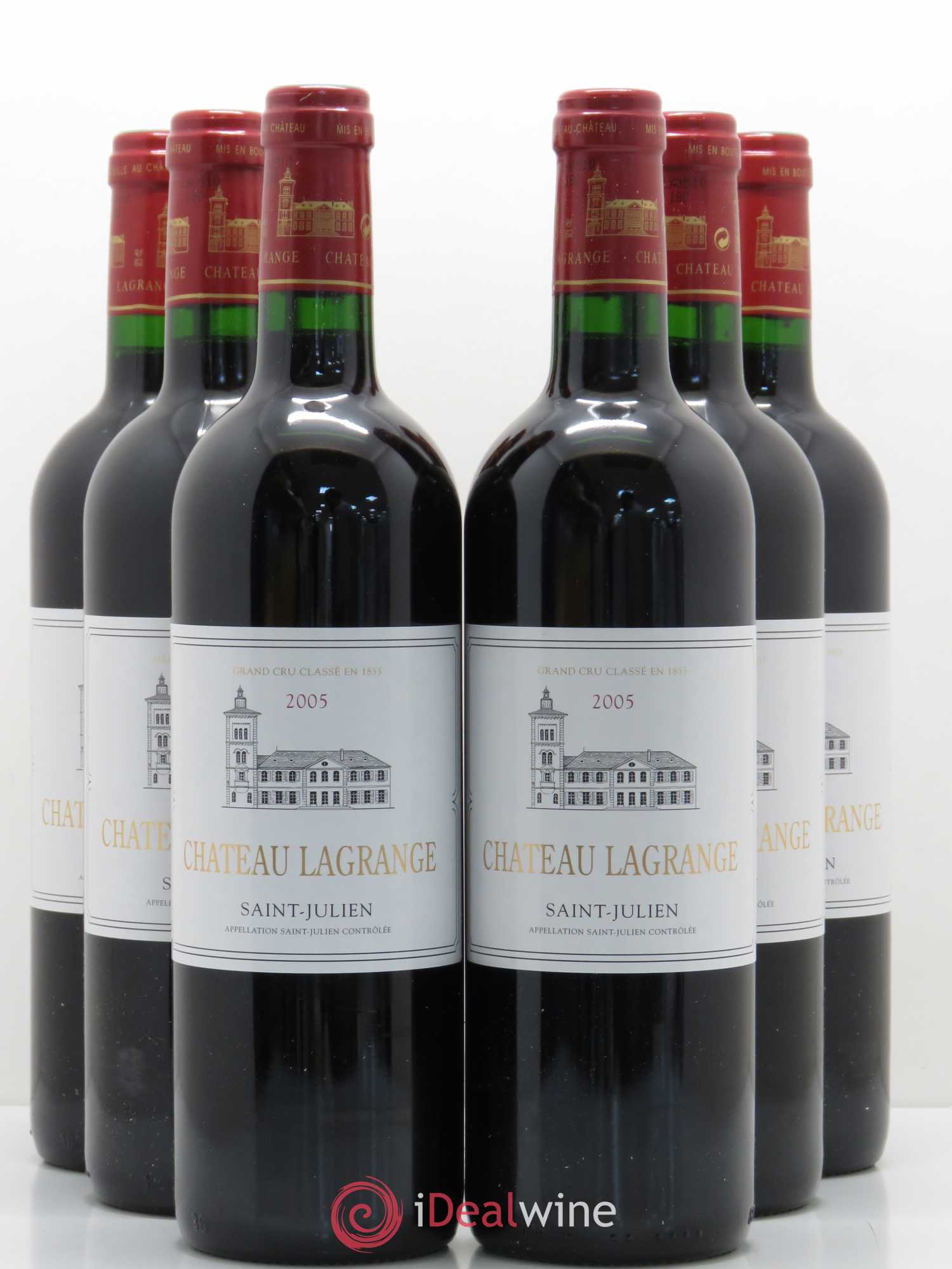 Château Lagrange 3ème Grand Cru Classé 2005 - Lot de 6 bouteilles - 0