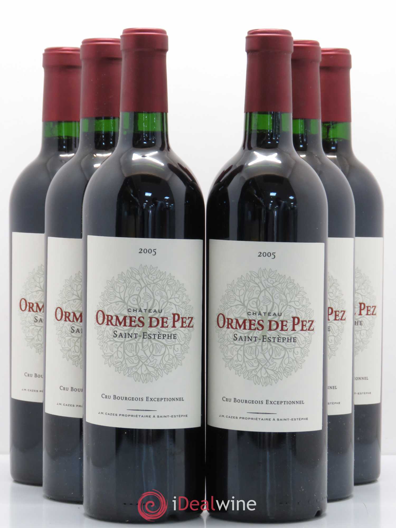 Château les Ormes de Pez 2005 - Lot de 6 bouteilles - 0