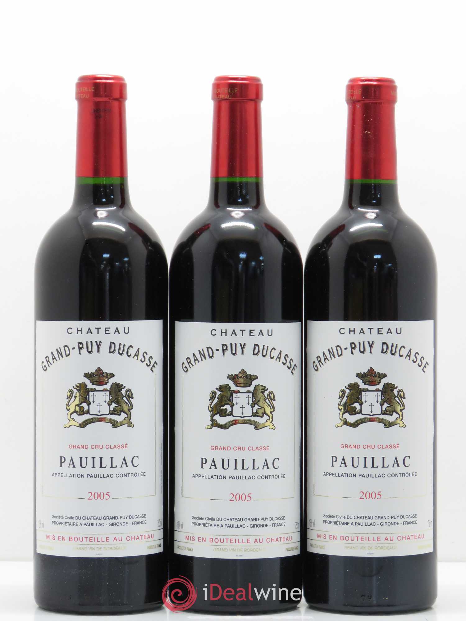 Château Grand Puy Ducasse 5ème Grand Cru Classé 2005 - Lot de 6 bouteilles - 2
