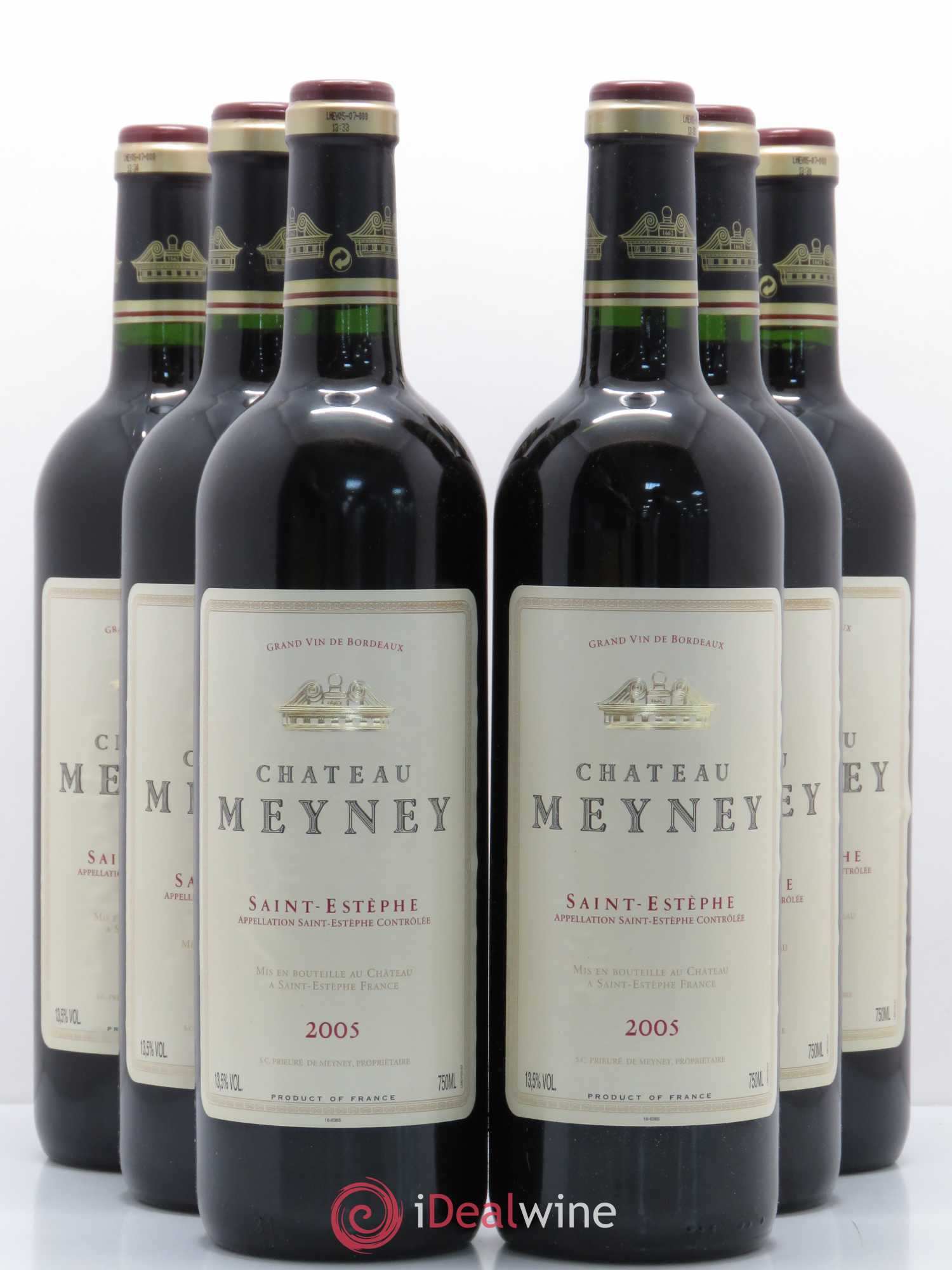 Château Meyney 2005 - Lot de 6 bouteilles - 0