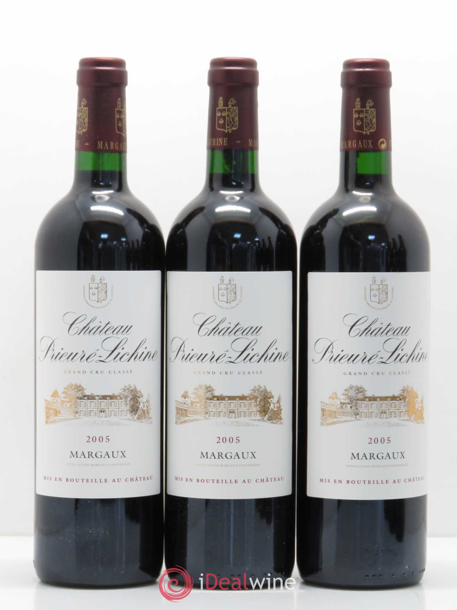 Château Prieuré Lichine 4ème Grand Cru Classé 2005 - Lot de 6 bouteilles - 1