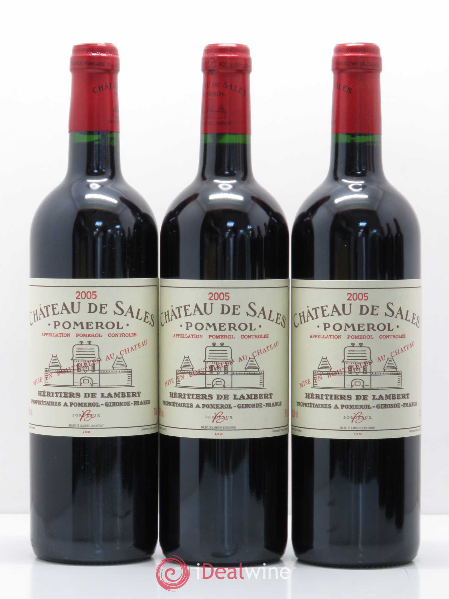 Château de Sales 2005 - Lot de 6 bouteilles - 1