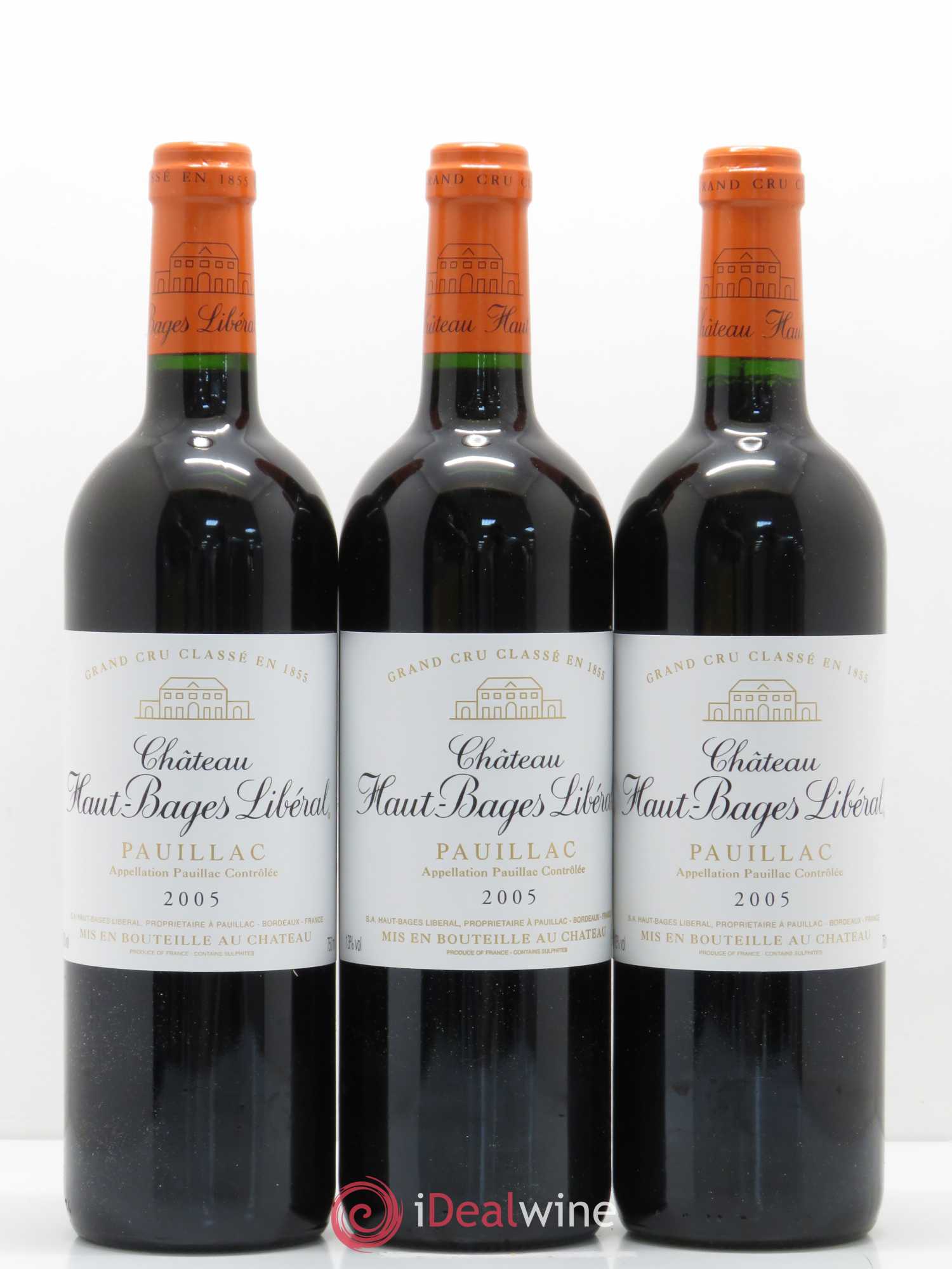 Château Haut Bages Libéral 5ème Grand Cru Classé 2005 - Lotto di 6 bottiglie - 2
